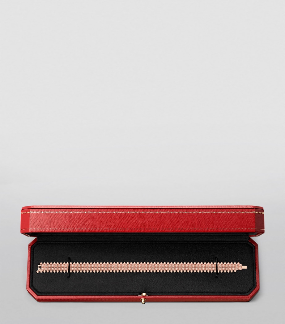 Rose Gold and Diamond Clash de Cartier Bracelet ROSE GOLD Image 4