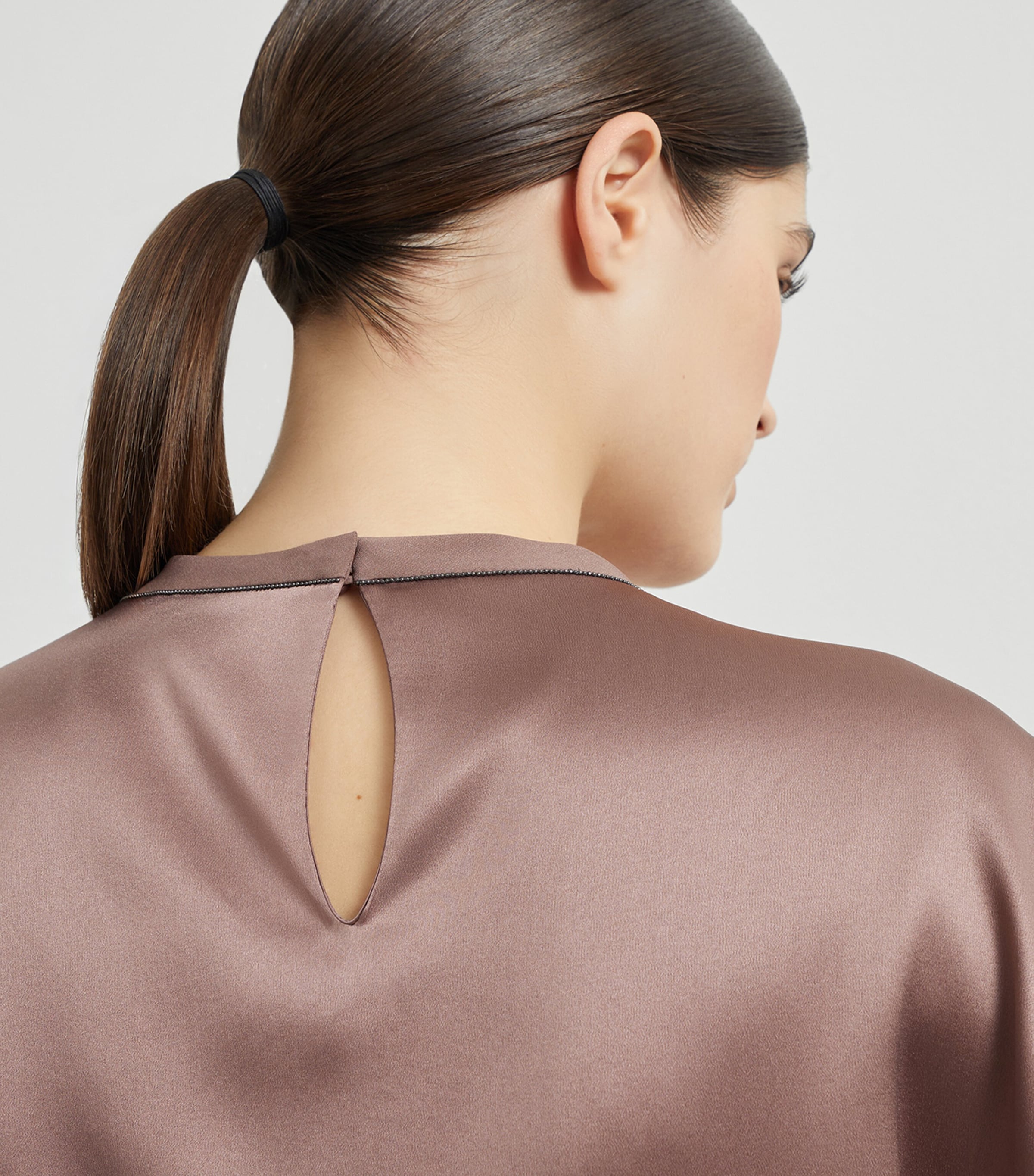 Stretch-Silk T-Shirt C4272 Image 6