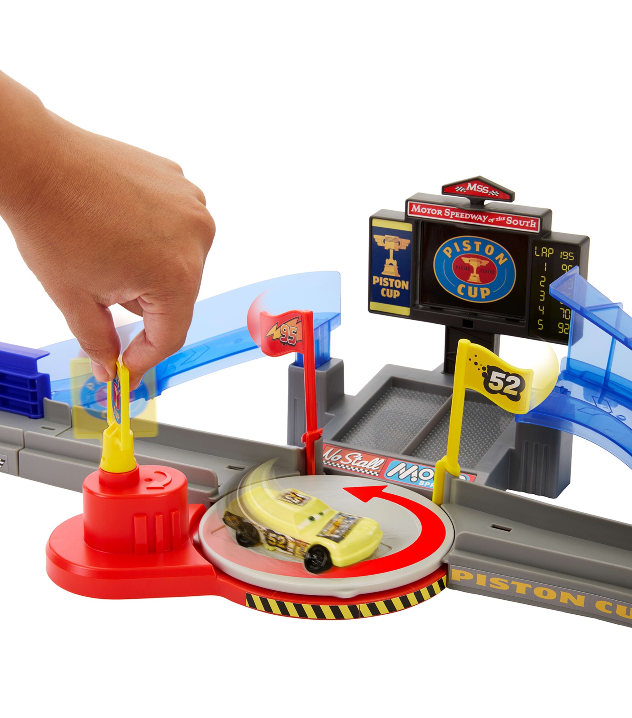 Disney Cars Piston Cup Stunting Speedway Set Image 3