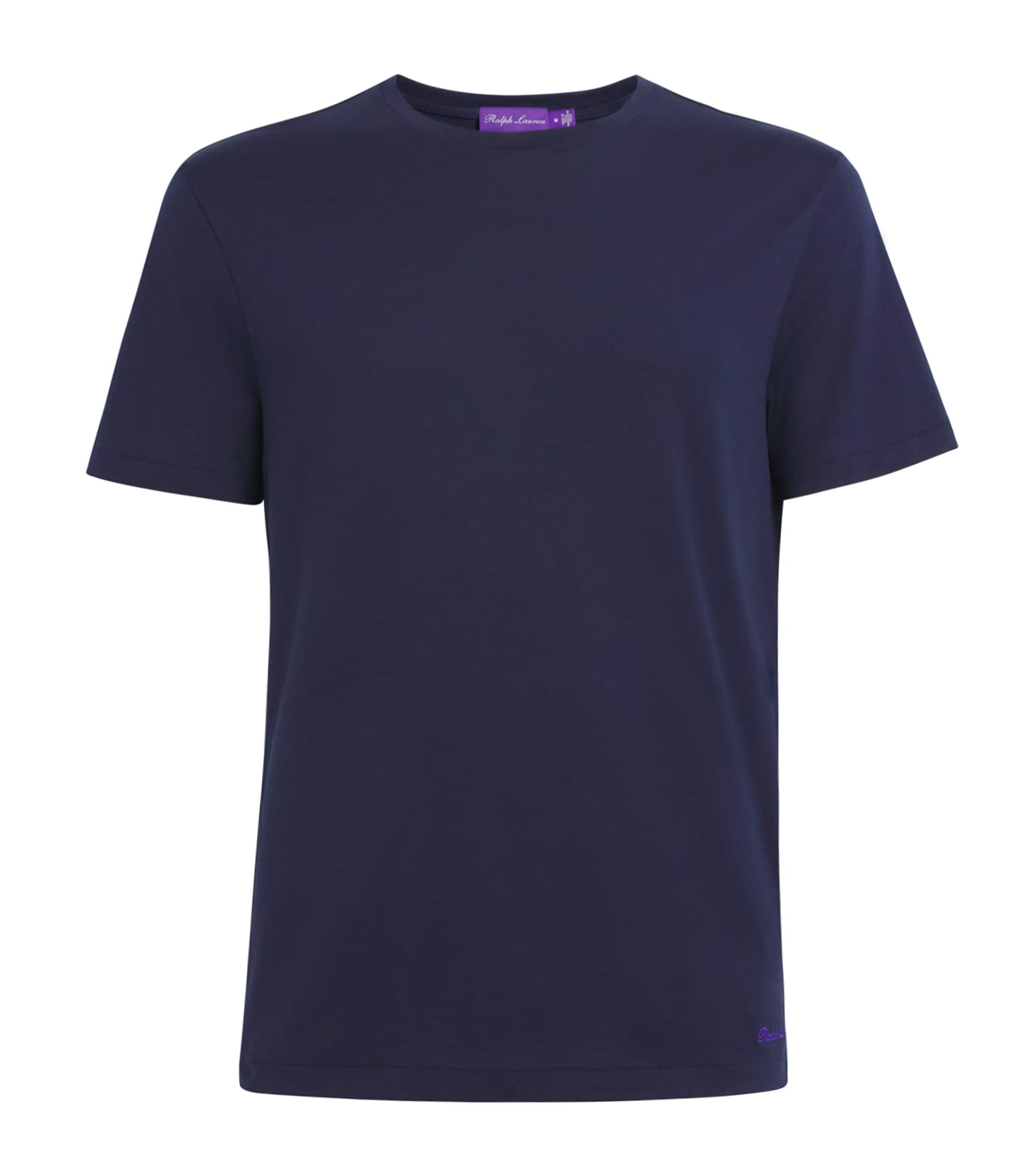 Cotton Interlock T-Shirt  CHAIRMAN NAVY Image 1