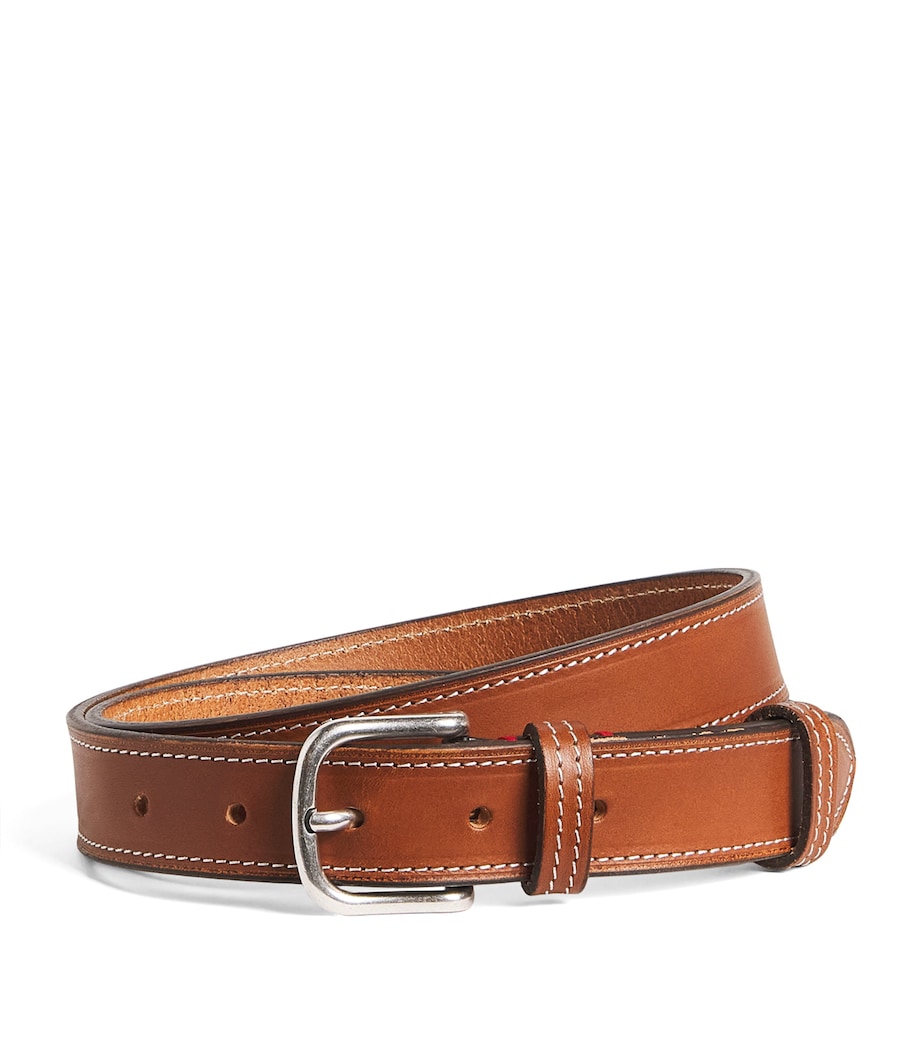 Leather Belt CAMMELLO Image 1