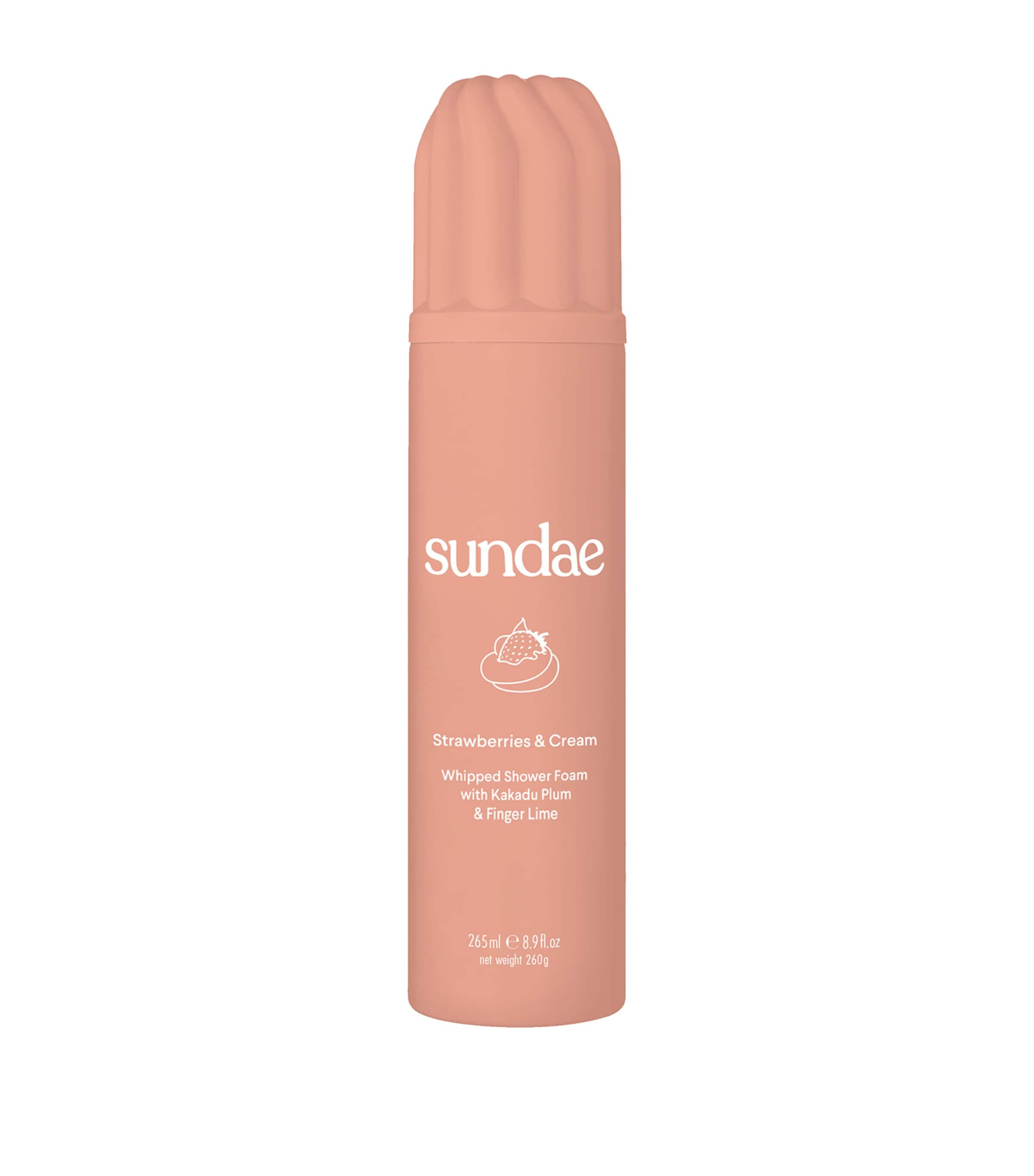 Sundae Body Strawberry Cream Whipped Shower Foam (265ml) | Bath & Shower | Shower Gels
