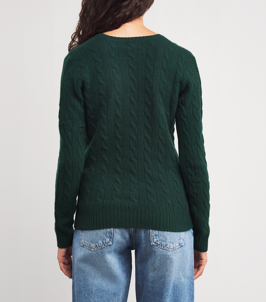 Wool-Cashmere Kimberly Sweater COLLEGE GREEN Image 4
