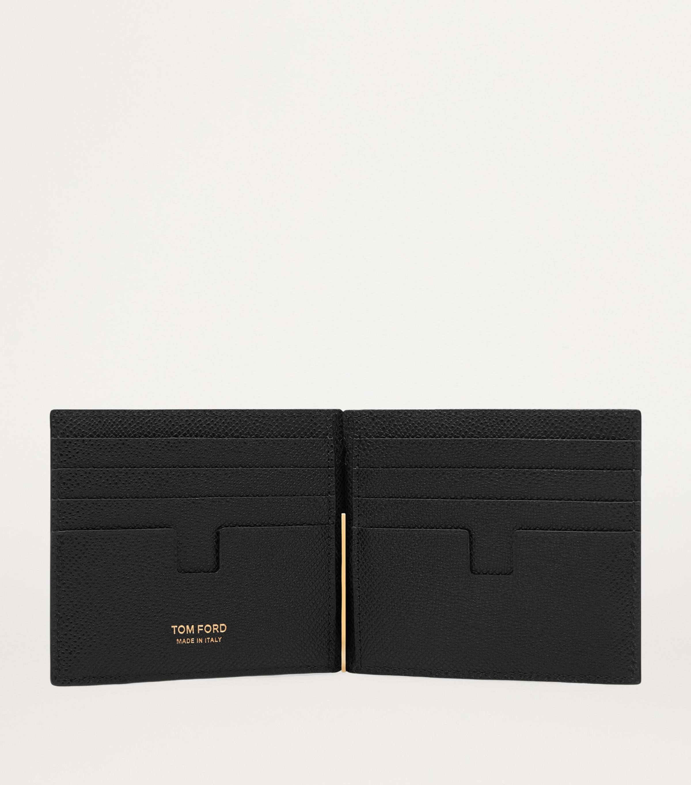 【送料&関税込】Tom Ford T Logo Plaque Tri-fold Wallet Tom Ford T Logo Plaque Tri-fold Wallet | italist