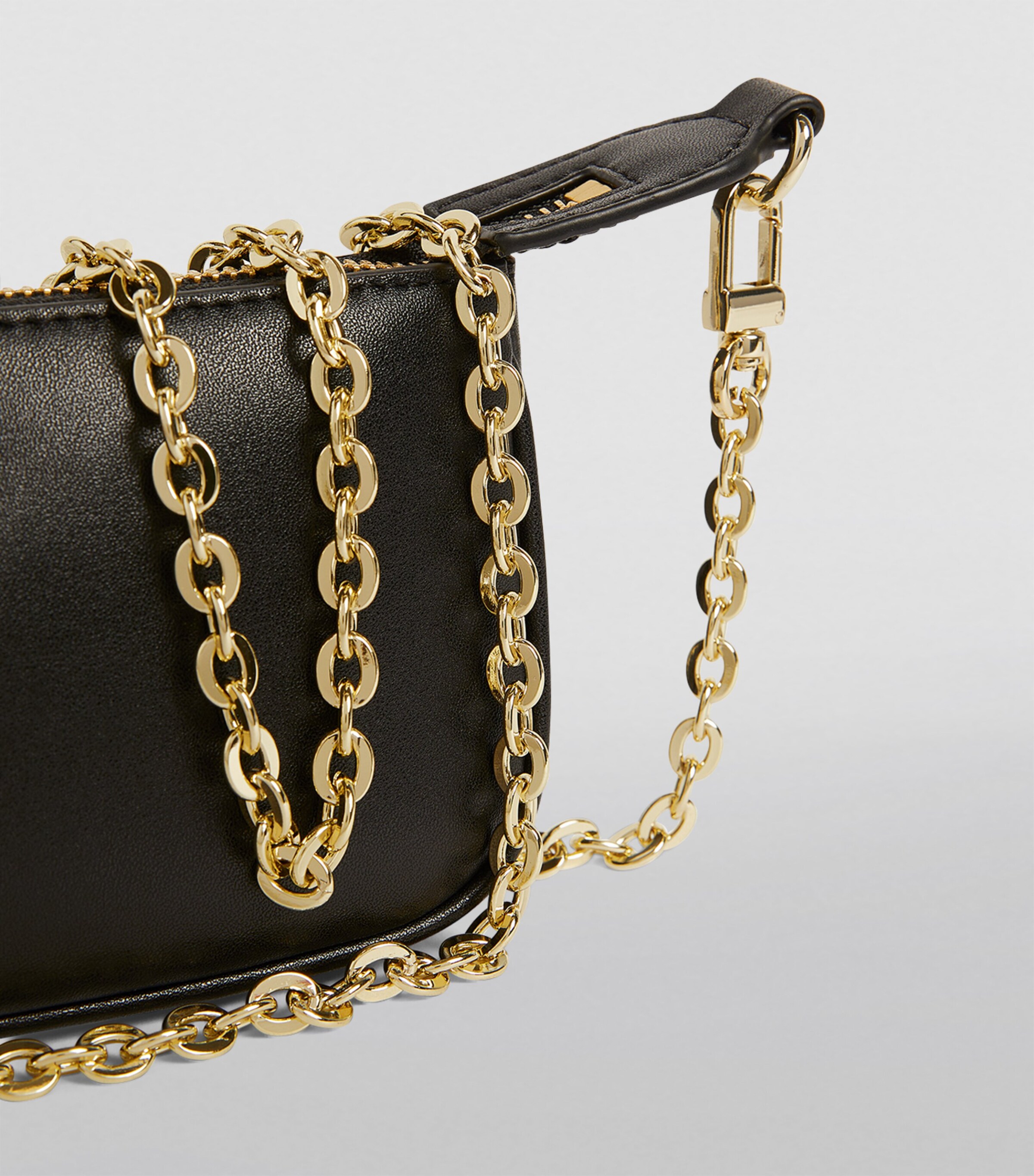 Maje Mini Sarah Clutch Bag Black Image 6