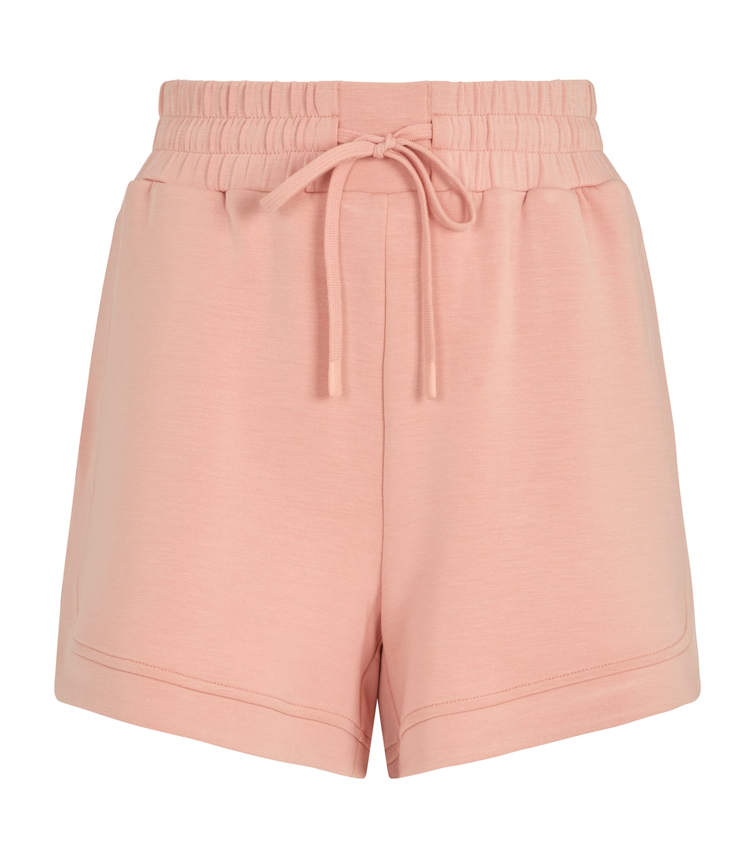 Varley Doublesoft Ollie High-rise Shorts In Pink