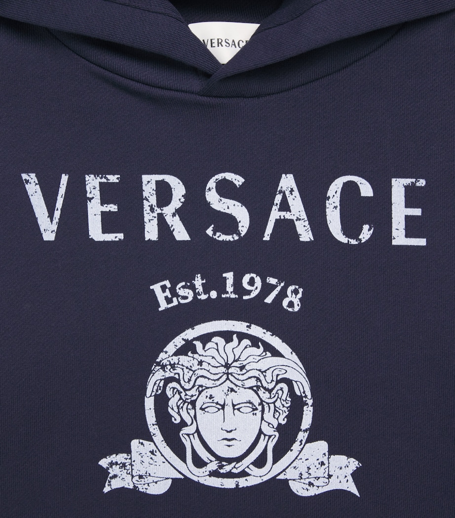 Versace Kids Cotton Medusa Hoodie (4-14 Years) Image 3