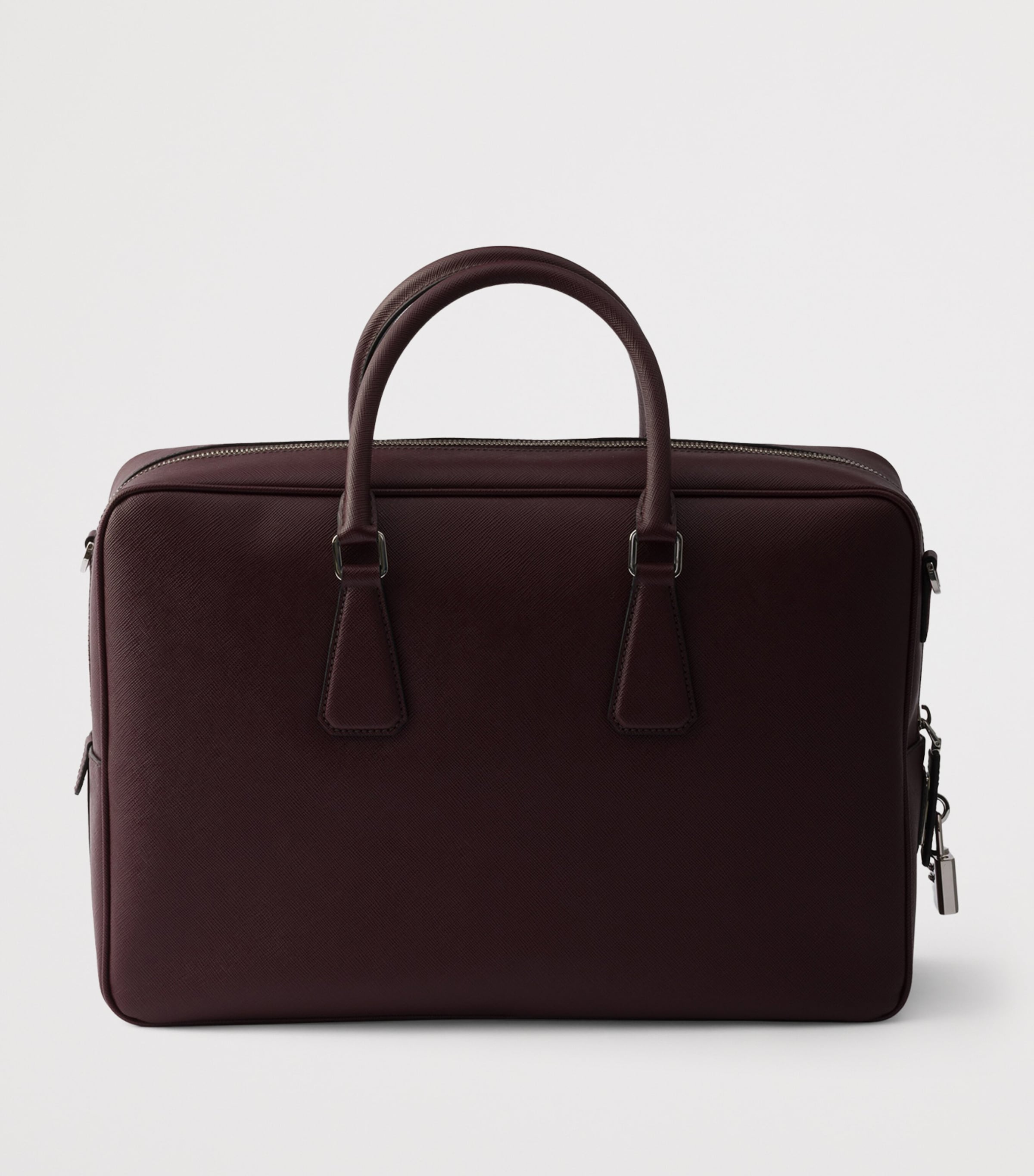 Saffiano Leather Briefcase F0LV7 Image 3