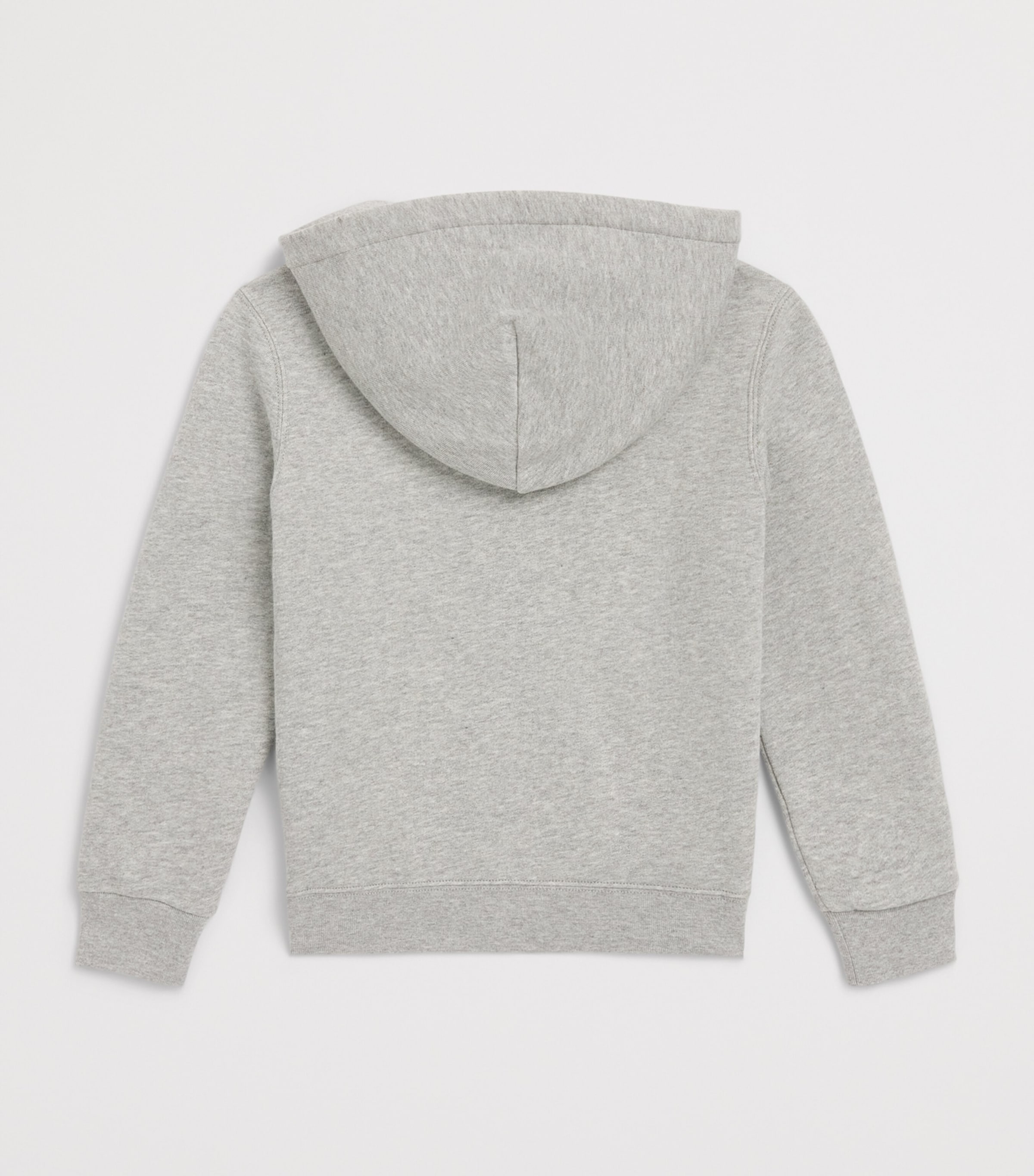 Ralph Lauren Kids Polo Pony Hoodie (4-7 Years) Andover Heather Image 2