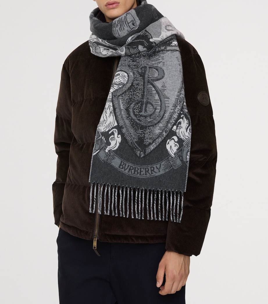 Cashmere EKD Scarf MONOCHROME Image 4