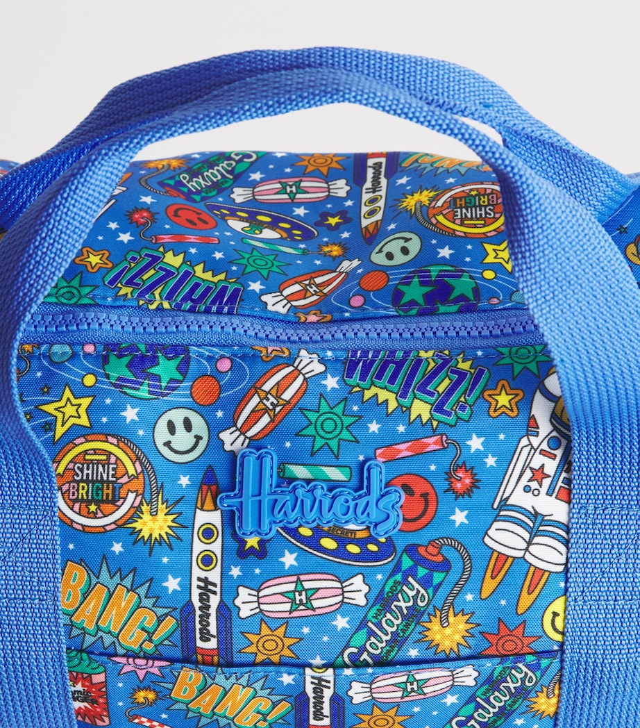 Harrods Pop Rocket Duffle Bag Blue Image 4