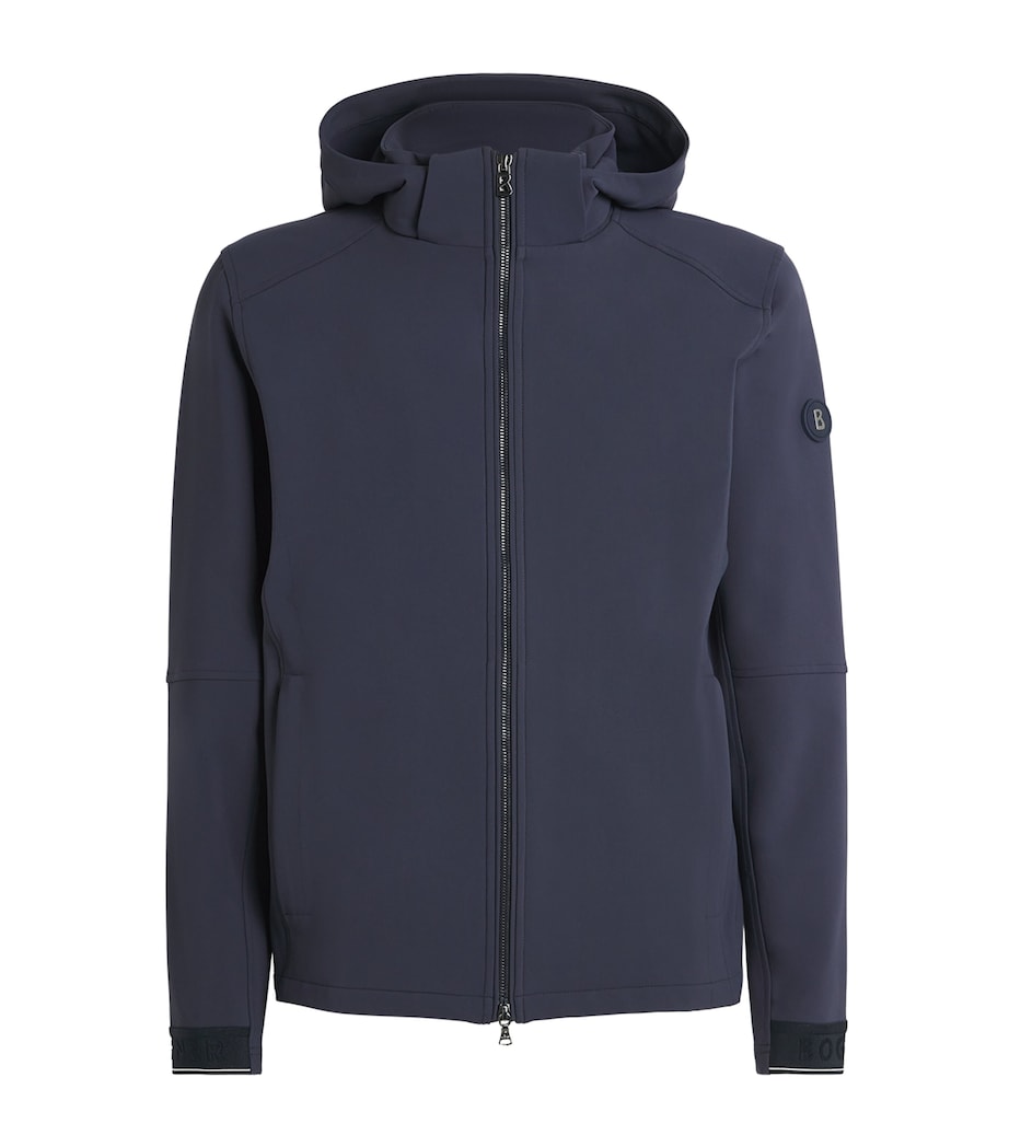 Zip-Up Technical Jacket 464 NAVY Image 1
