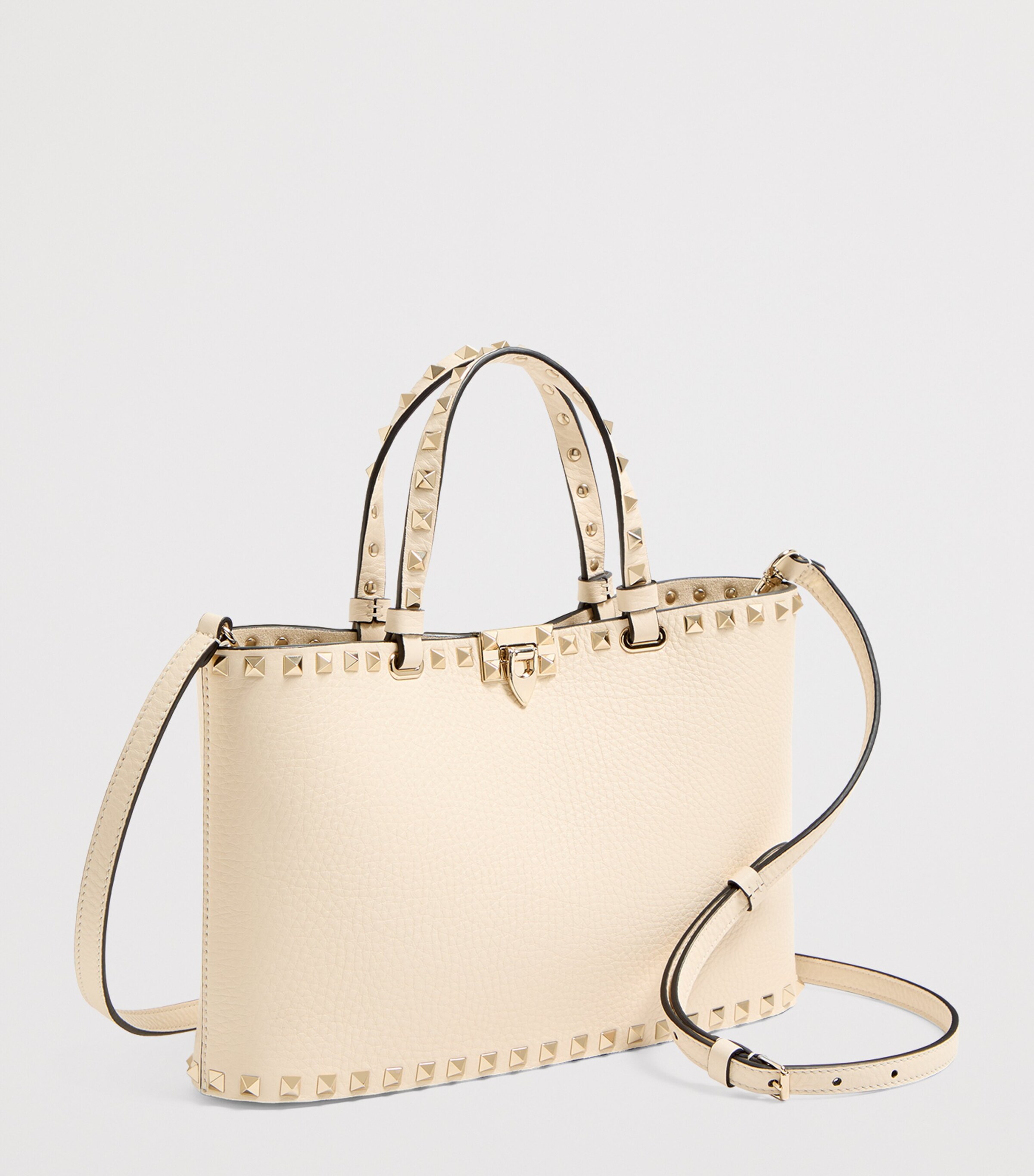 Valentino Garavani Small Leather Rockstud Cross-Body Bag Image 6