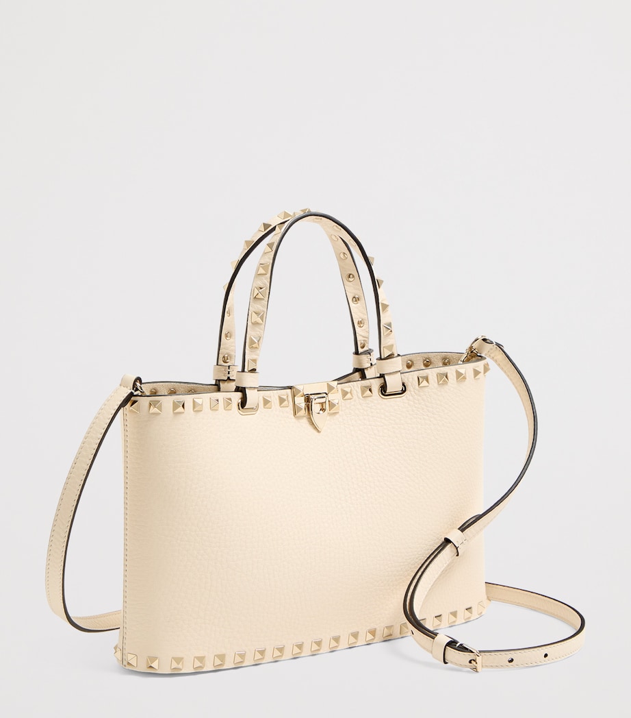 Small Leather Rockstud Cross-Body Bag I16 Image 6