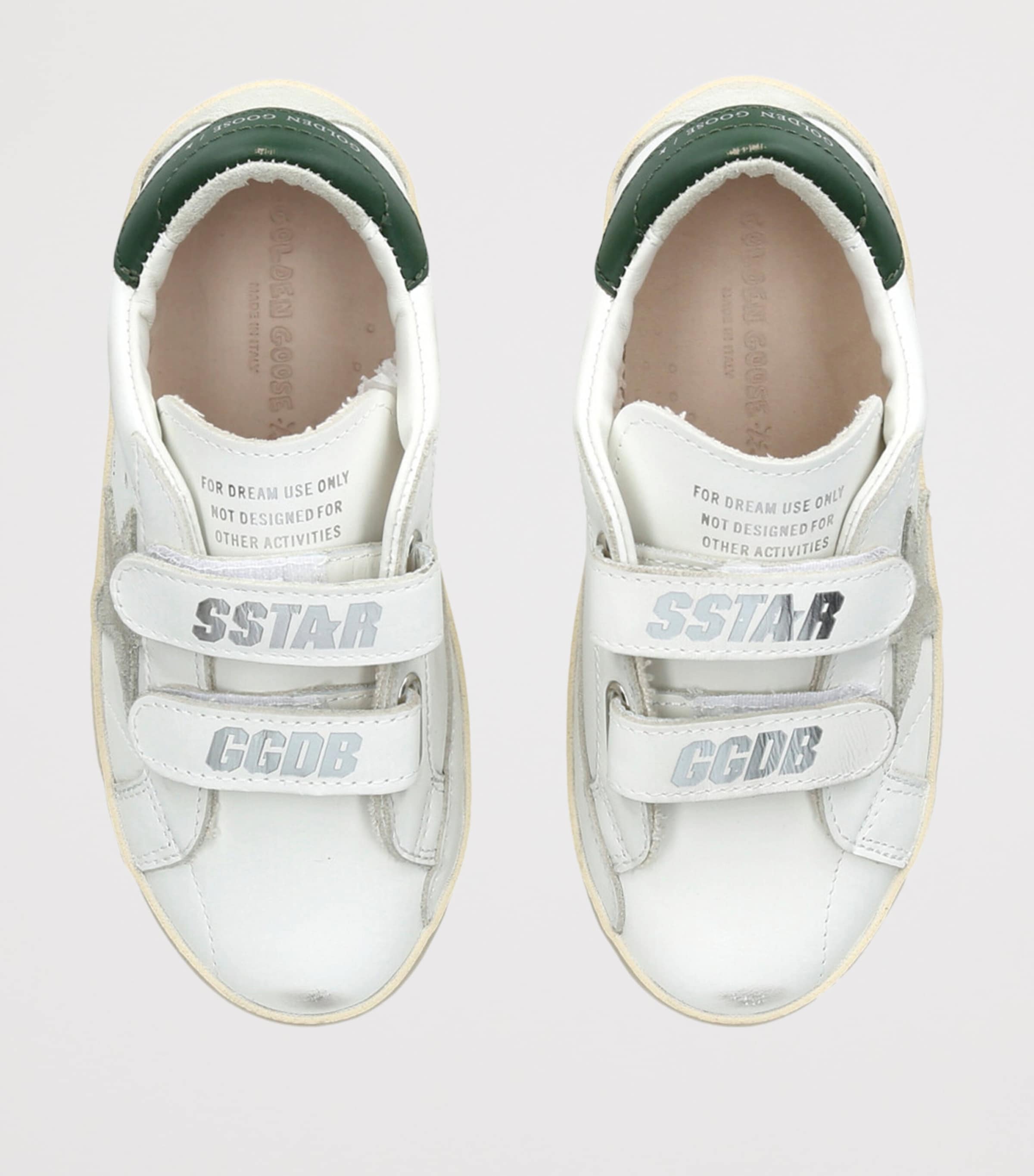 Leather Old School Sneakers WHITE/COMB Image 4