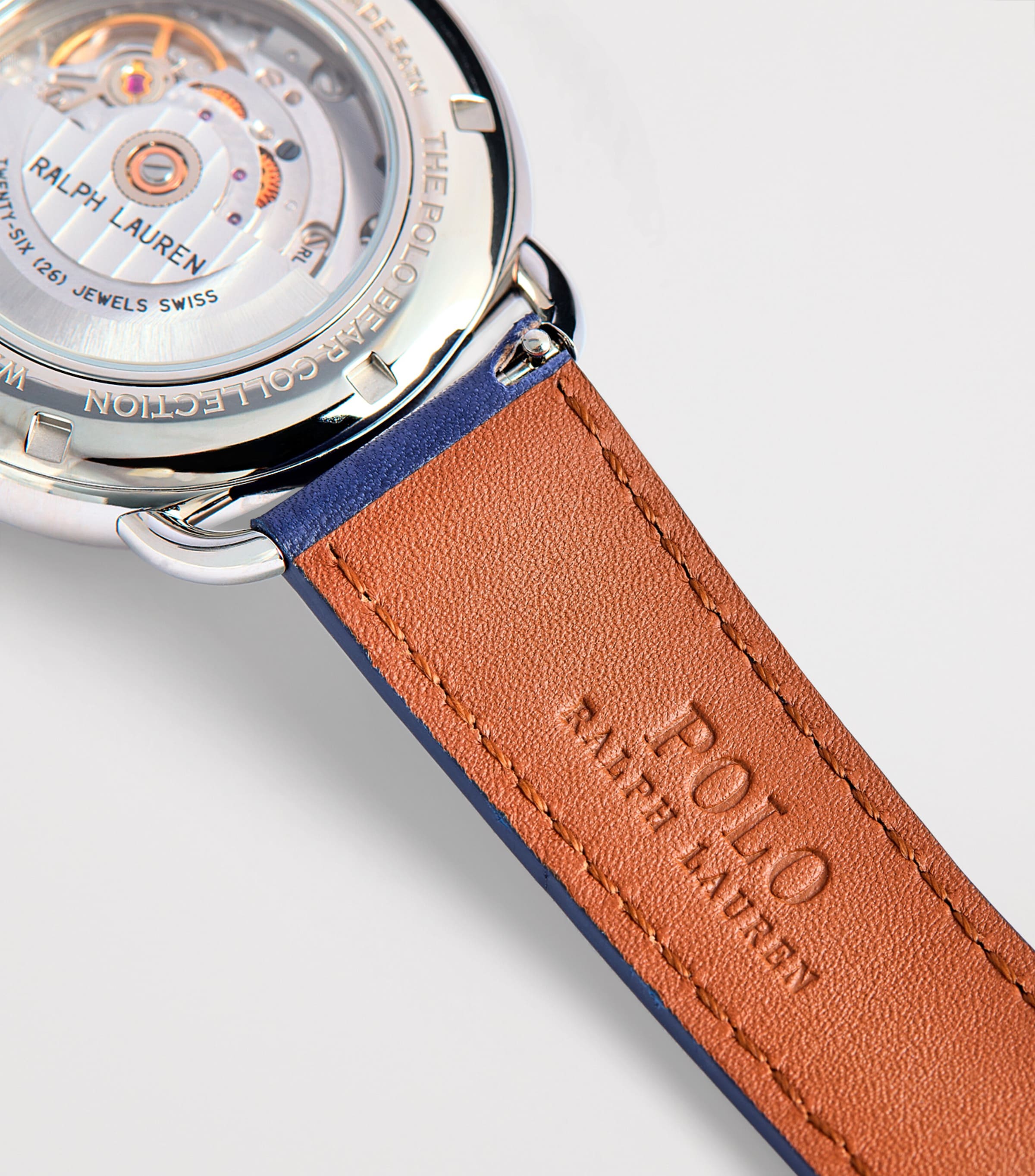 Stainless Steel Riviera Polo Bear Watch 42mm WHITE Image 4