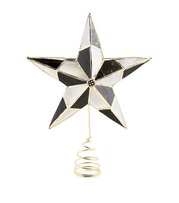 MacKenzie-Childs Courtly Capiz Star Tree Topper | Harrods ES