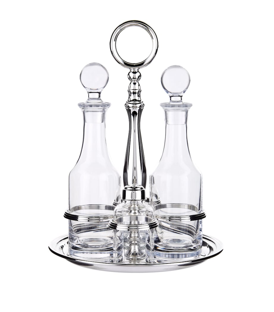 Silver Plated Georgian Cruet Set SILVER Image 1
