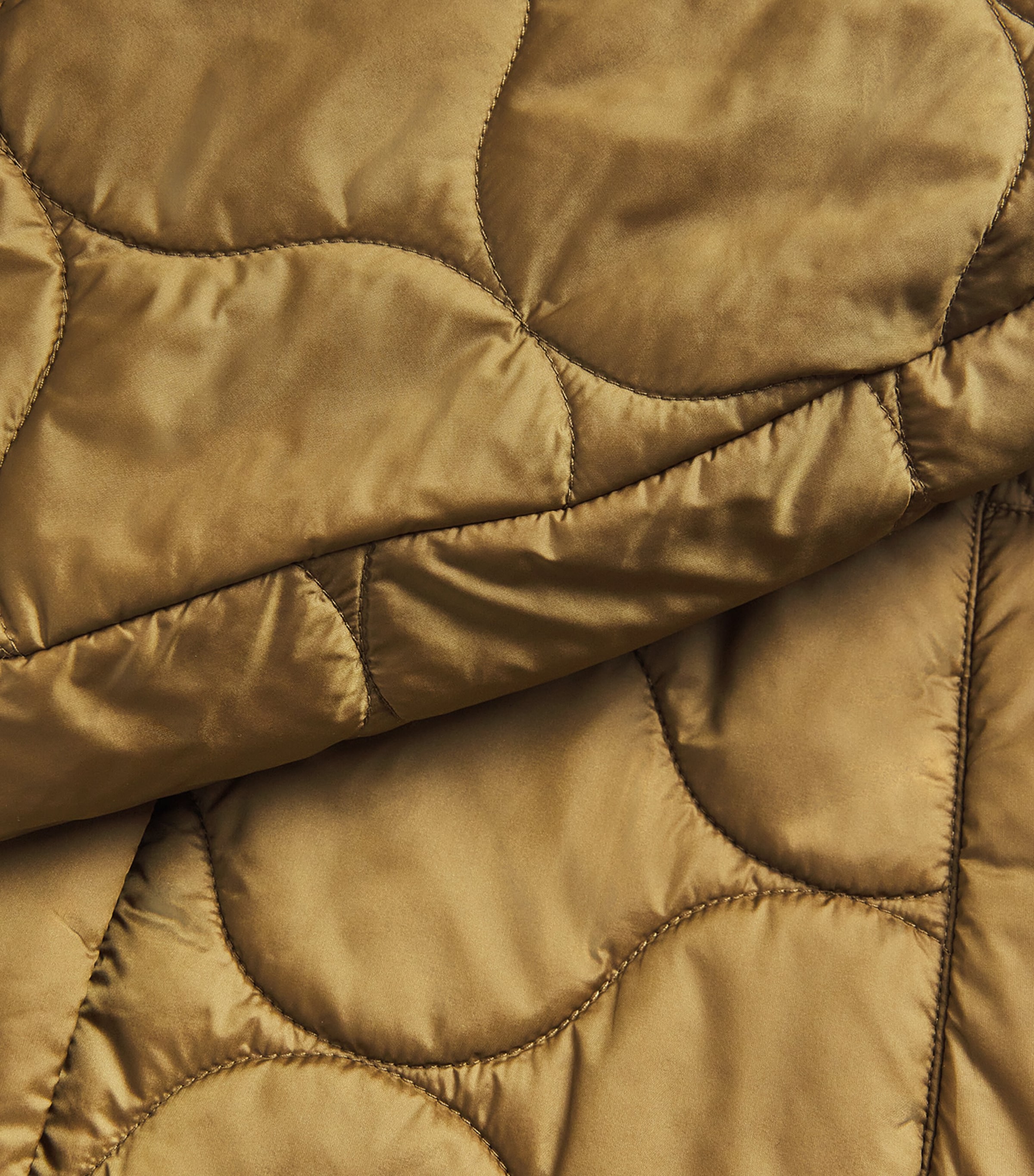 Zante Quilted Jacket 049 OLIVE GREEN Image 5