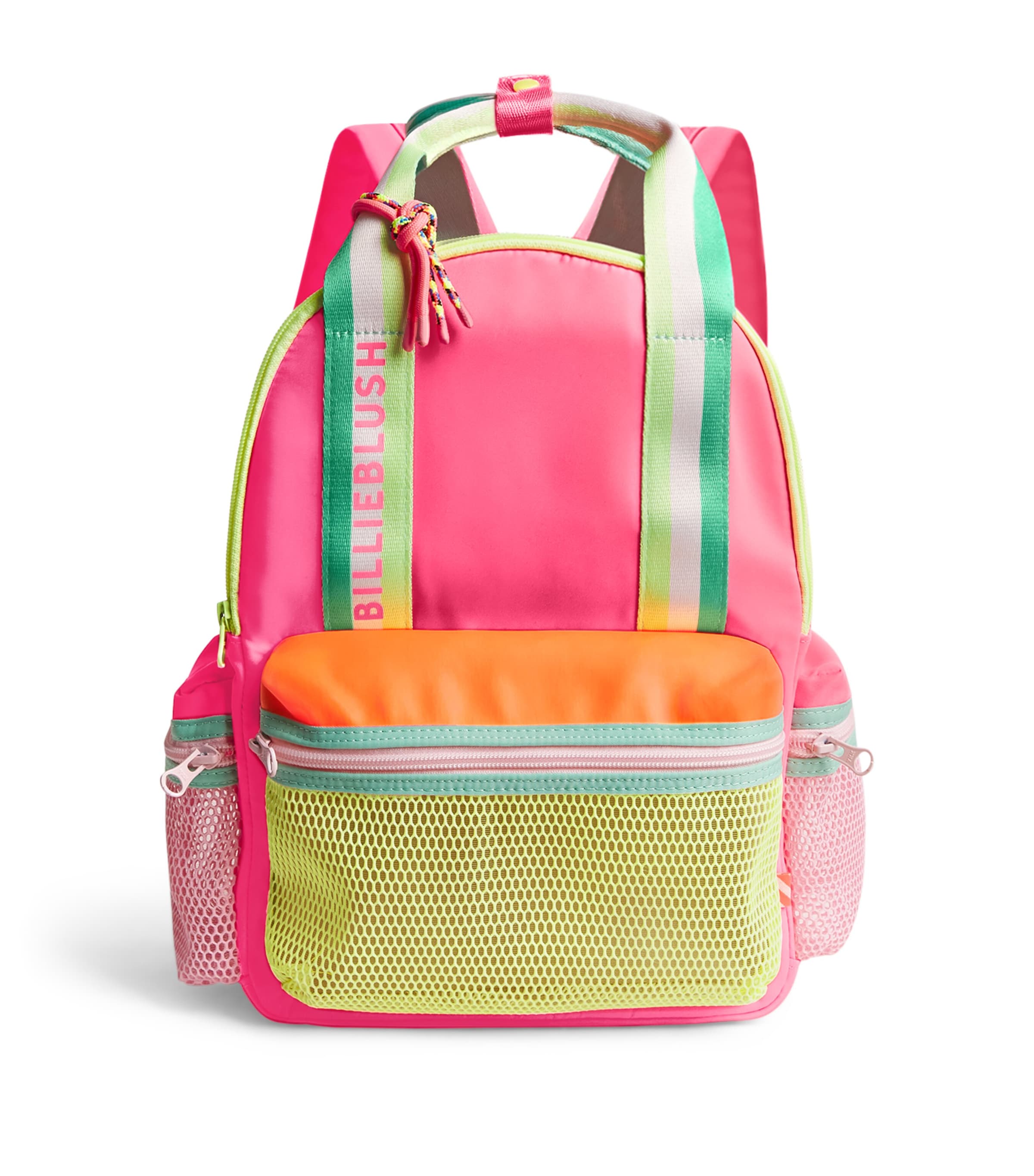 Colour-Block Backpack 499FUSCHIA Image 1