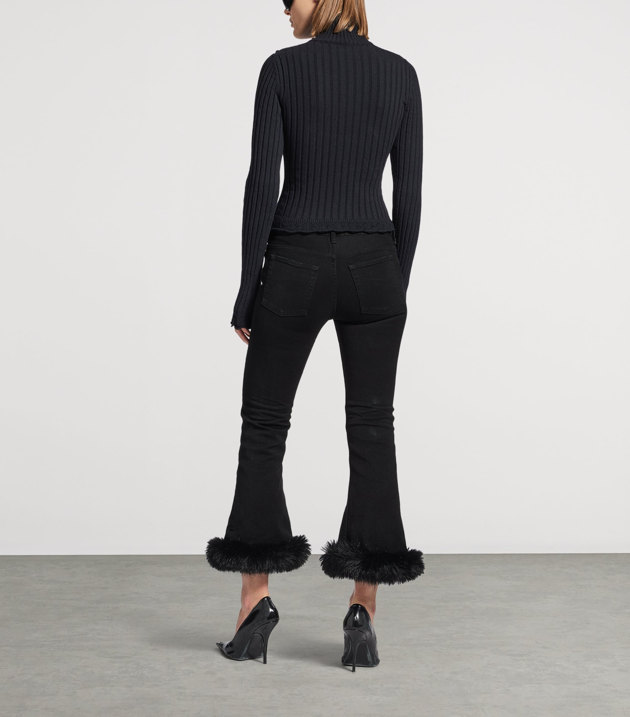 Heart Cut-Out Rollneck Sweater 1000 Image 3