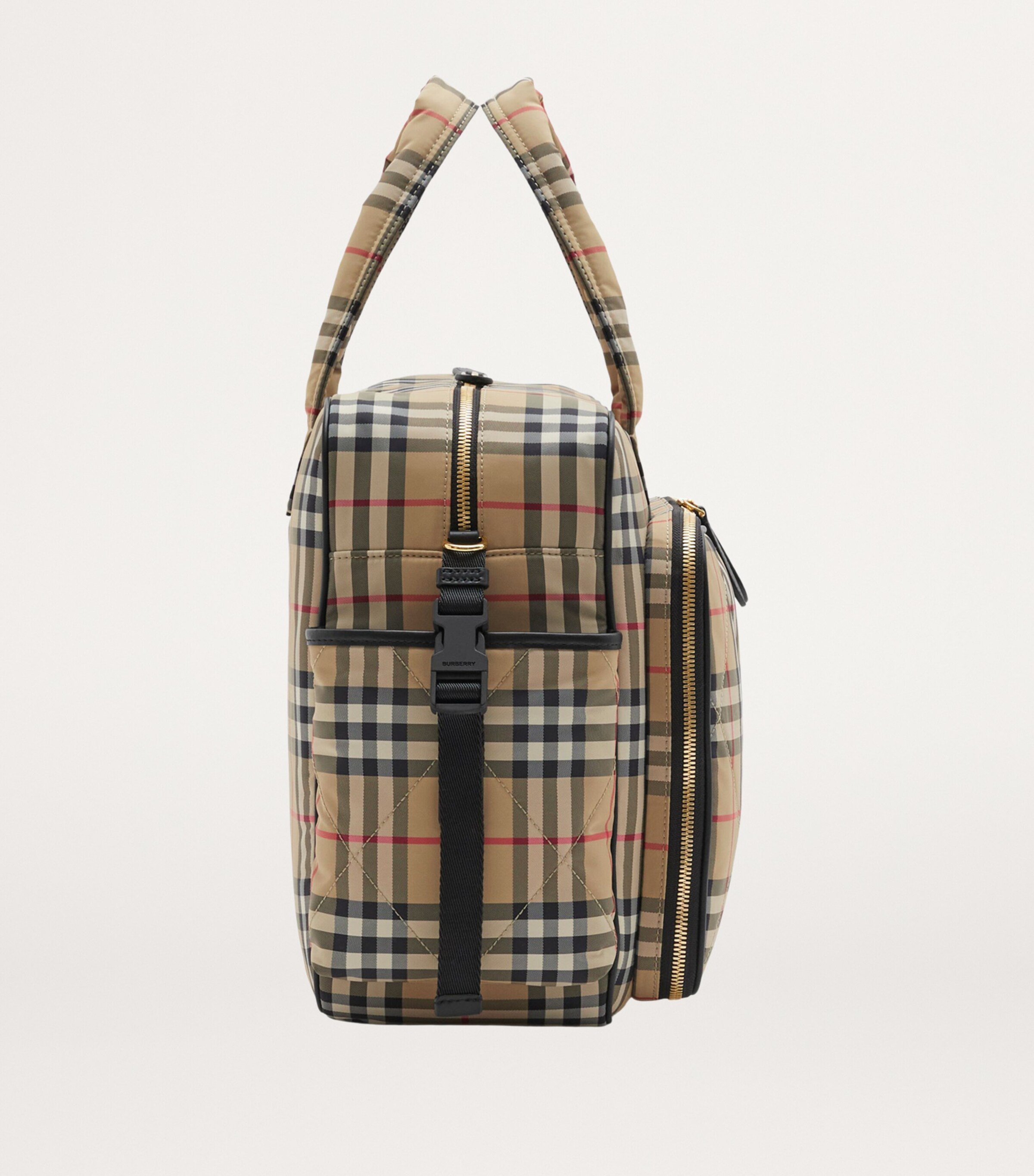Burberry Kids Beige Check Baby Changing Bag | Harrods UK