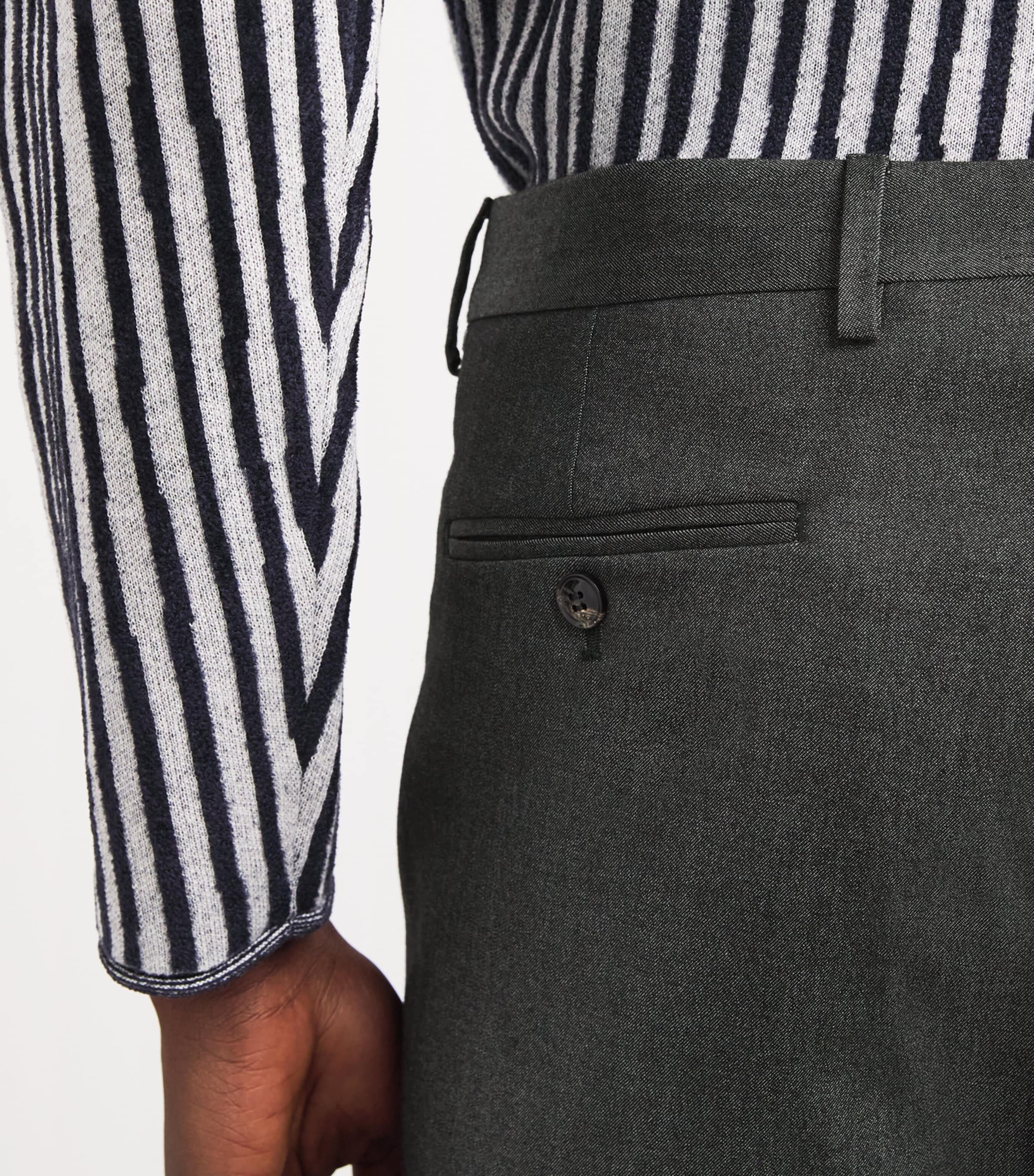 Cashmere-Blend Double-Breasted Soho Suit U8136 Image 7