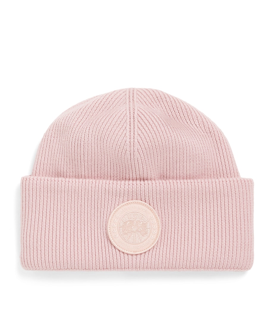 Merino Wool Arctic Toque Beanie 9392VINTAGE ROSE-RS VINT Image 1