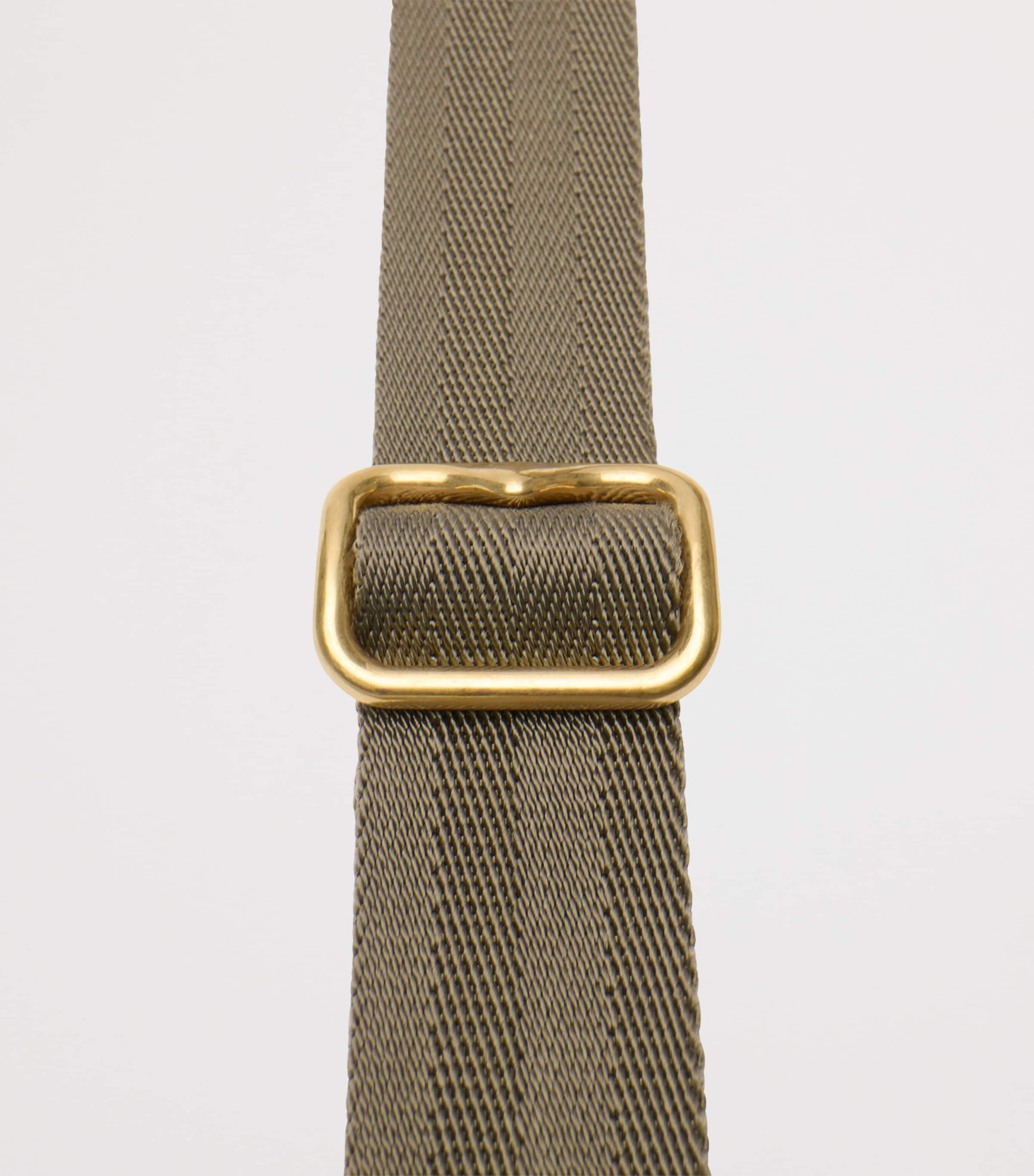 Check Horseshoe Cross-Body Bag SAND Image 9