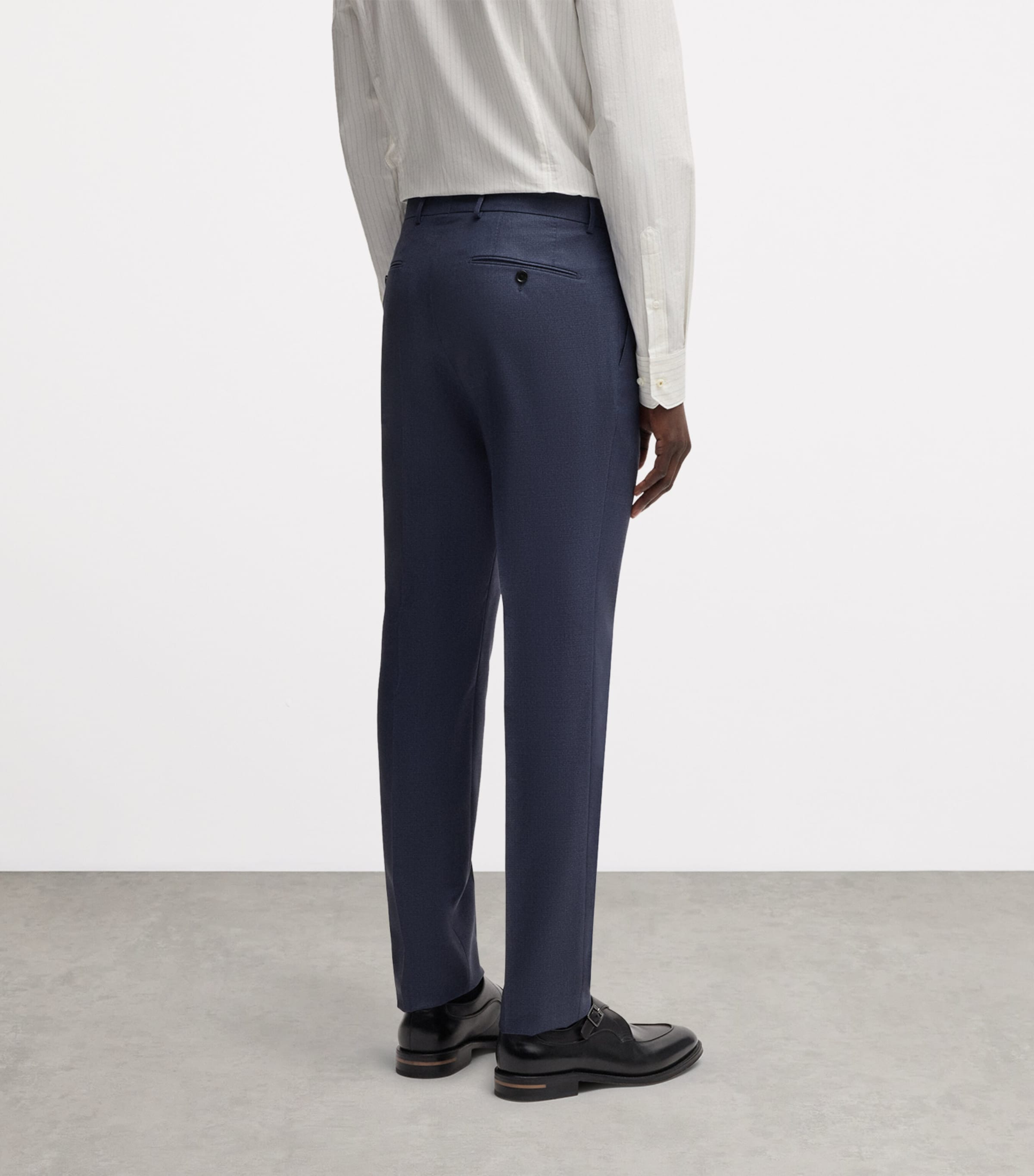 Virgin Wool-Silk 2-Piece Suit 404 Image 5