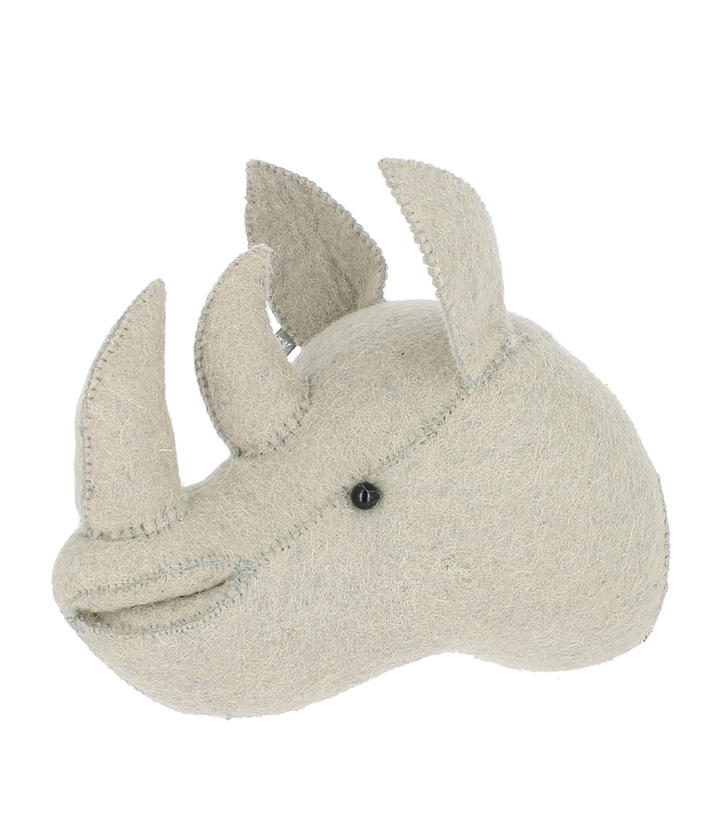 Noah's Ark Mini Rhino Head (21cm) RHINO Image 3