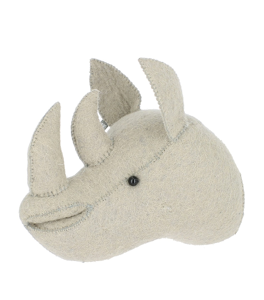 Noah's Ark Mini Rhino Head (21cm) RHINO Image 3