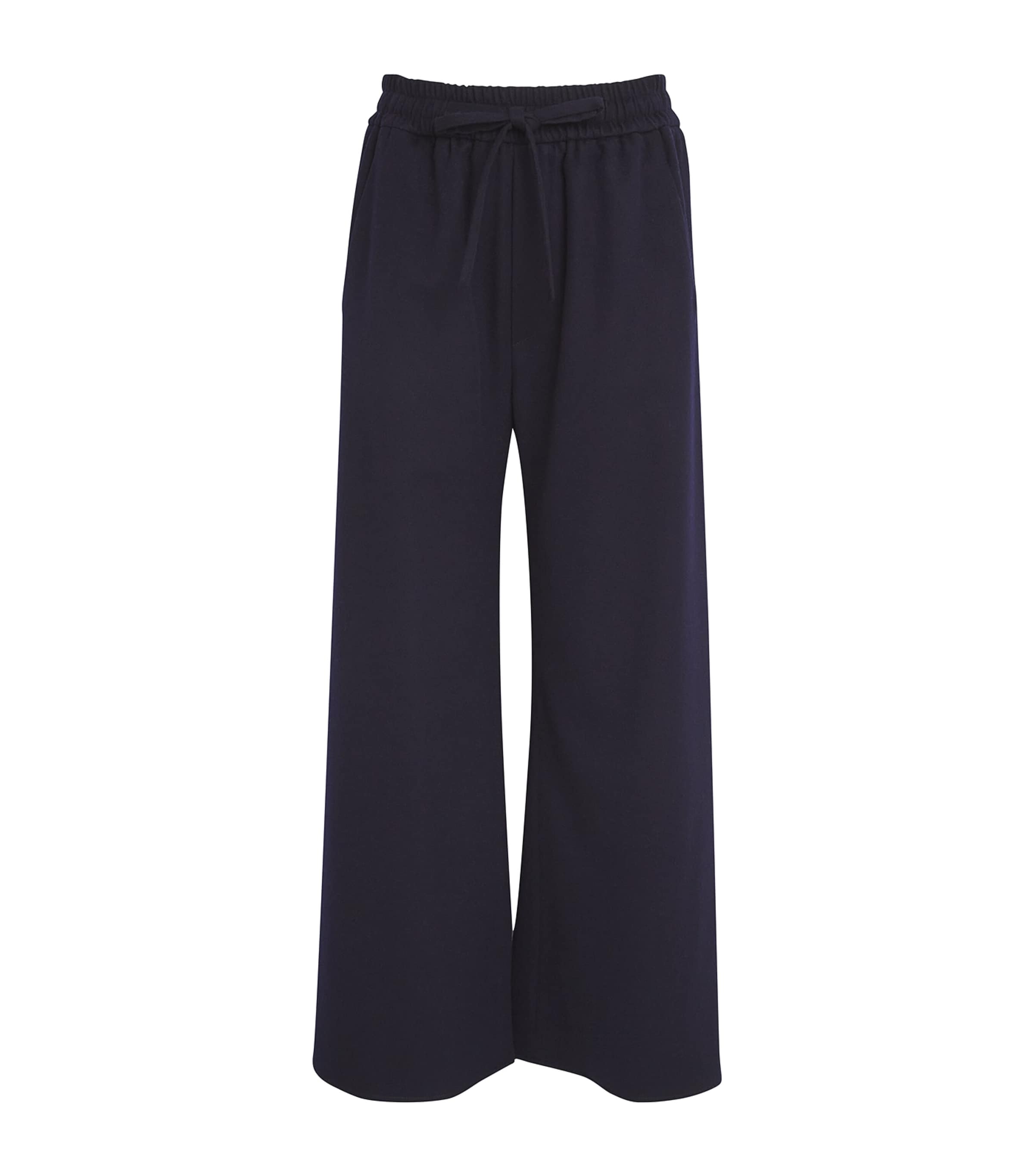 Nomadissem Wool-blend Bosq Trousers In Navy