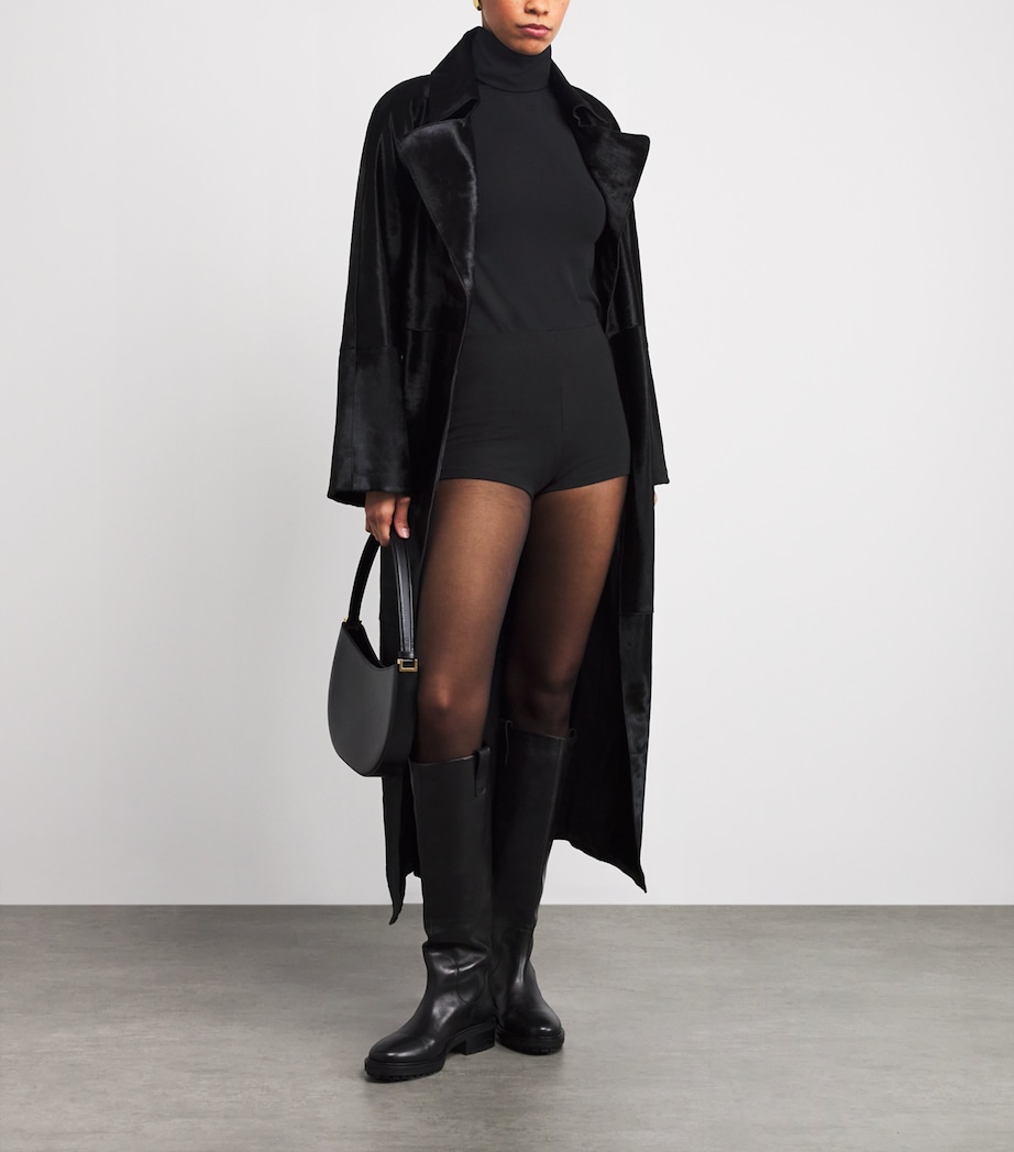 High-Waisted Shorts OBSIDIAN Image 2