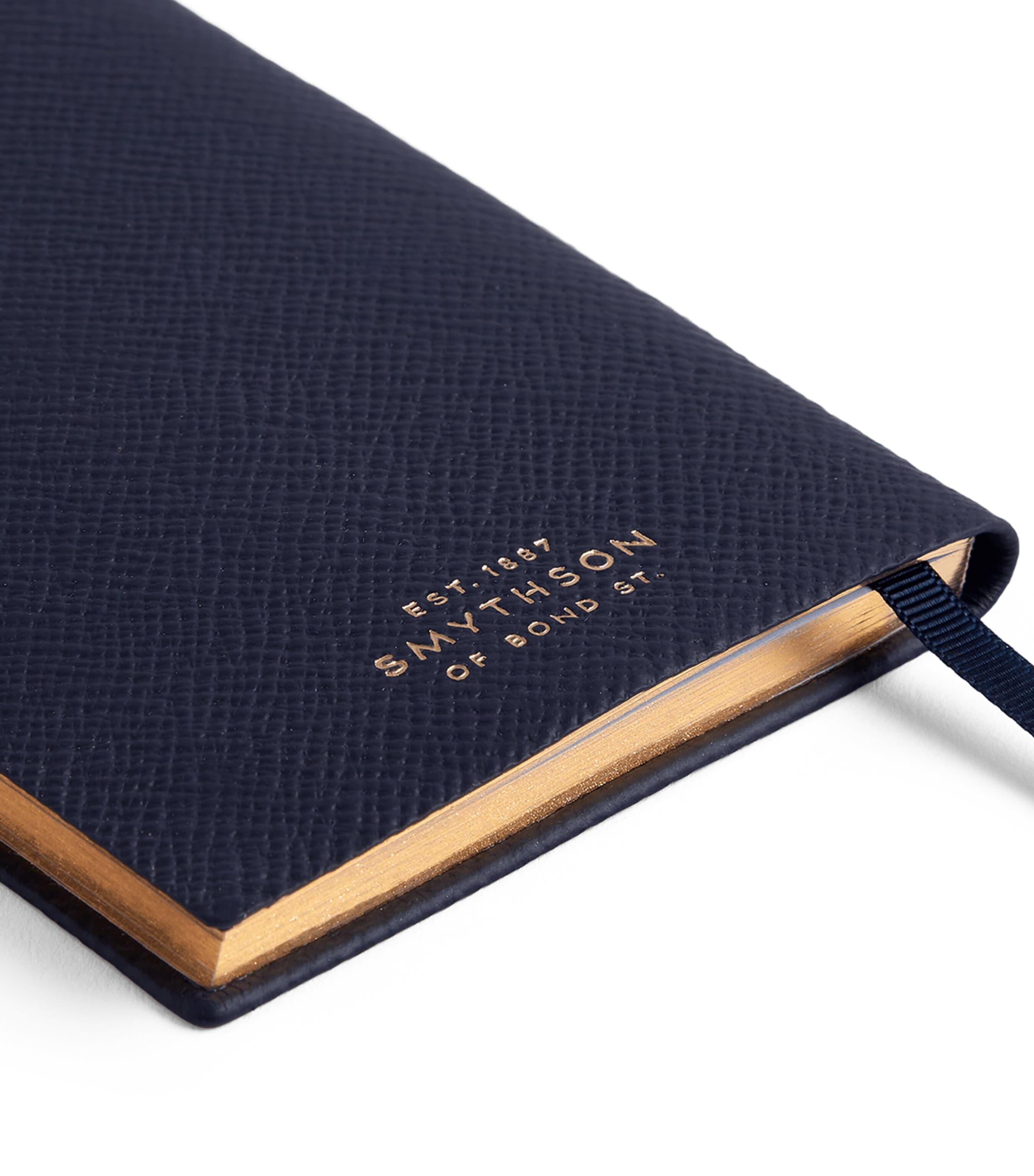 Smythson Leather Panama Weekly Diary 2027 Navy Image 6