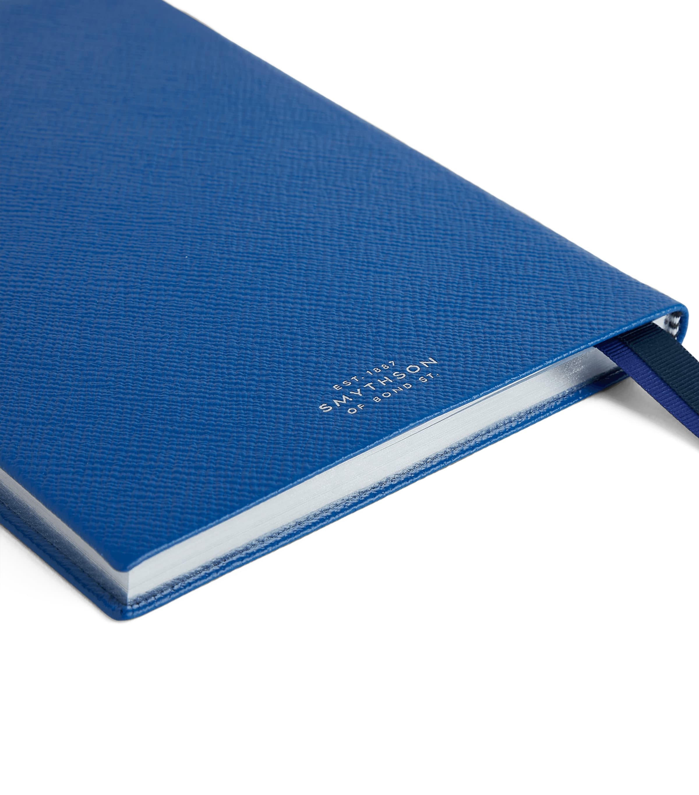 Smythson Leather Soho Weekly Diary 2026-2027 Cerulean Image 6