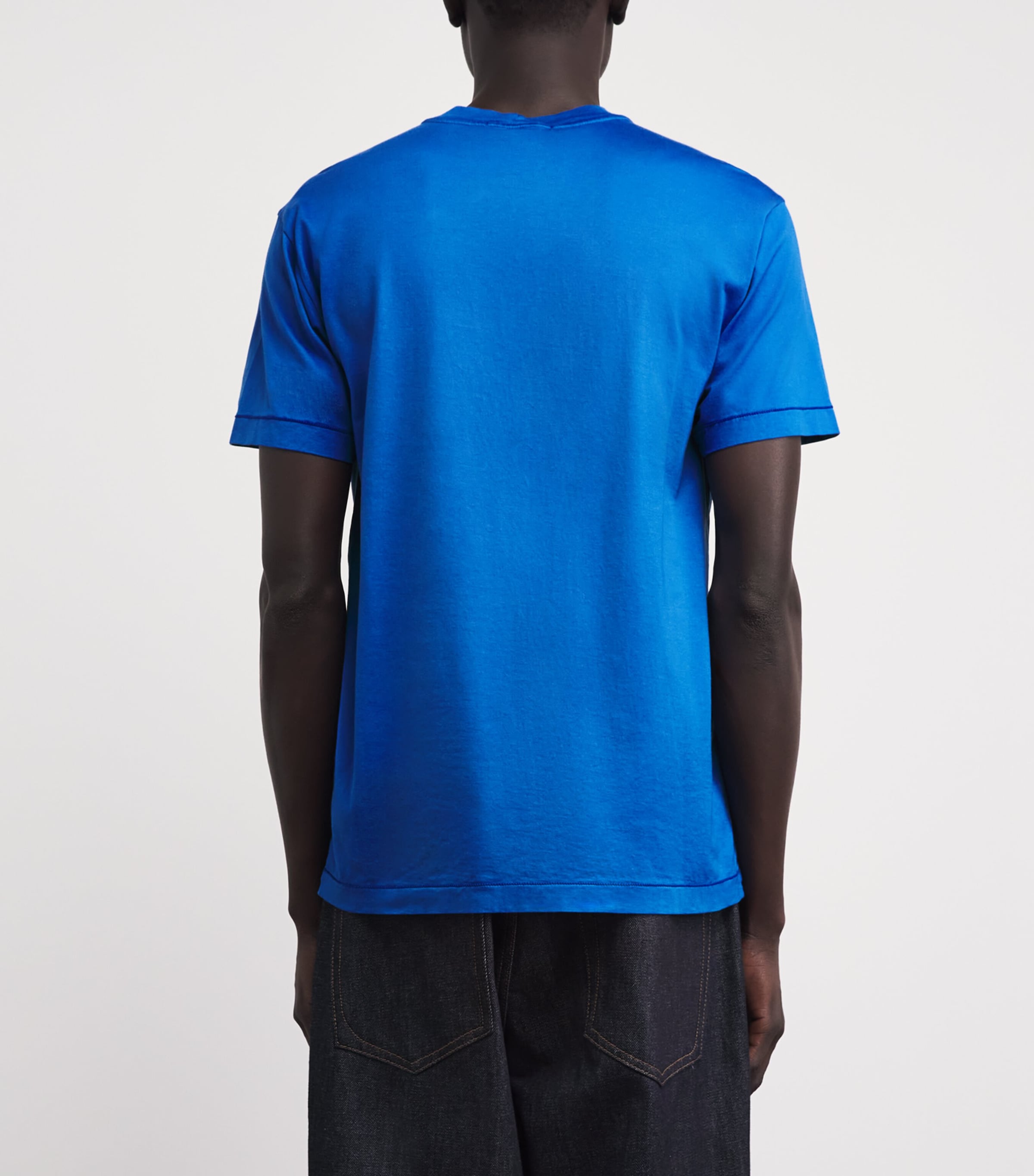 Stone Island Mens Cotton Compass T-Shirt Image 5