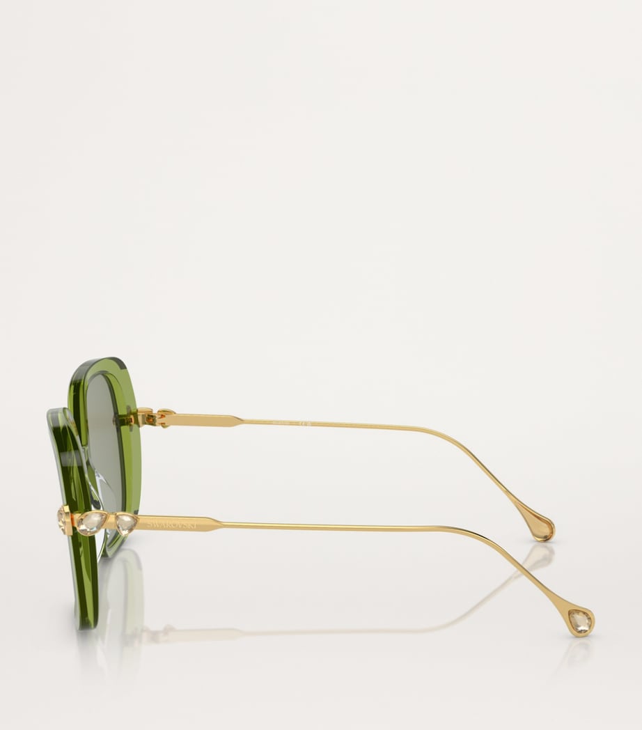 Swarovski Oversized SK6011 Sunglasses Image 3