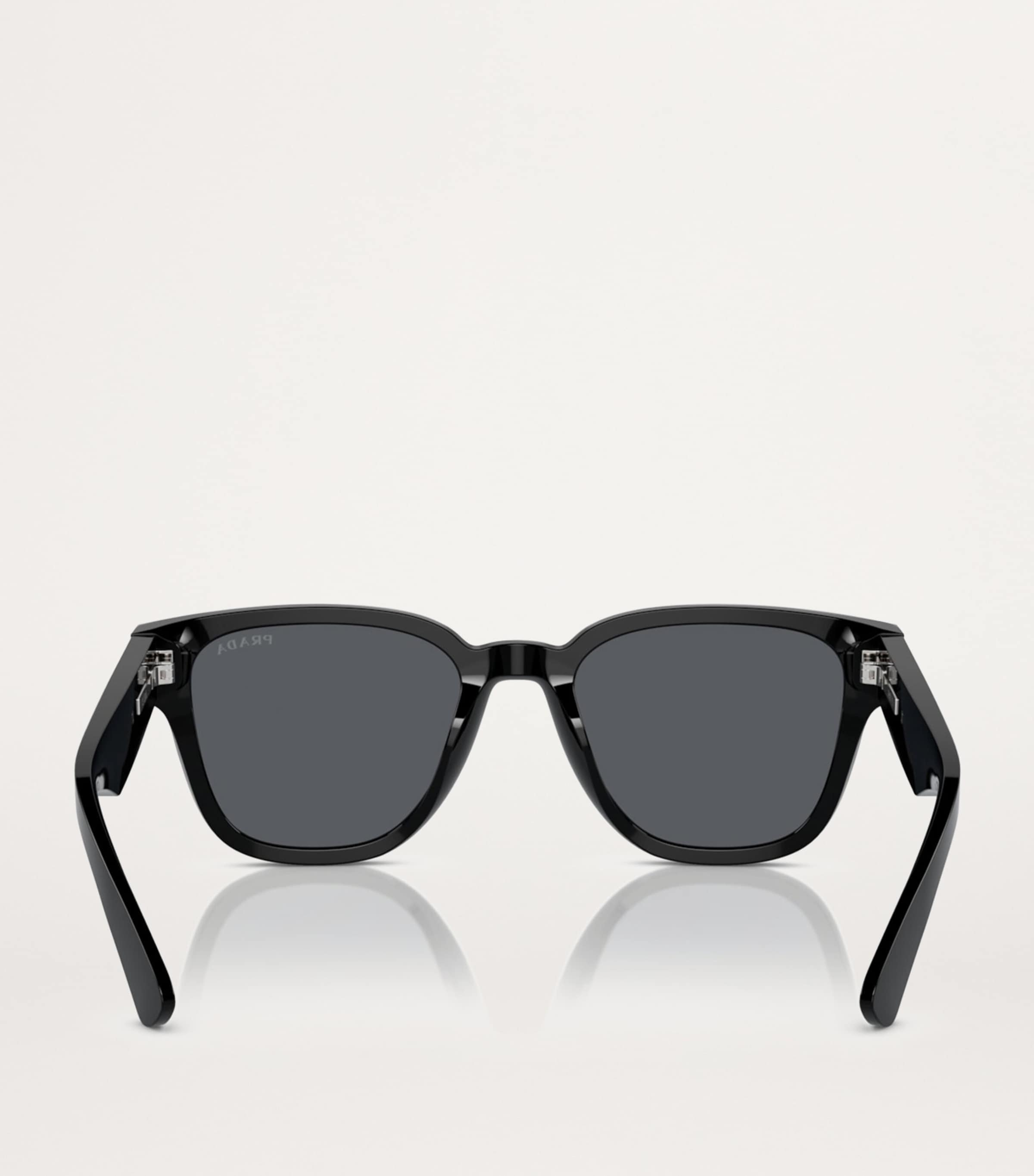 Prada Acetate Rectangular Sunglasses Image 4