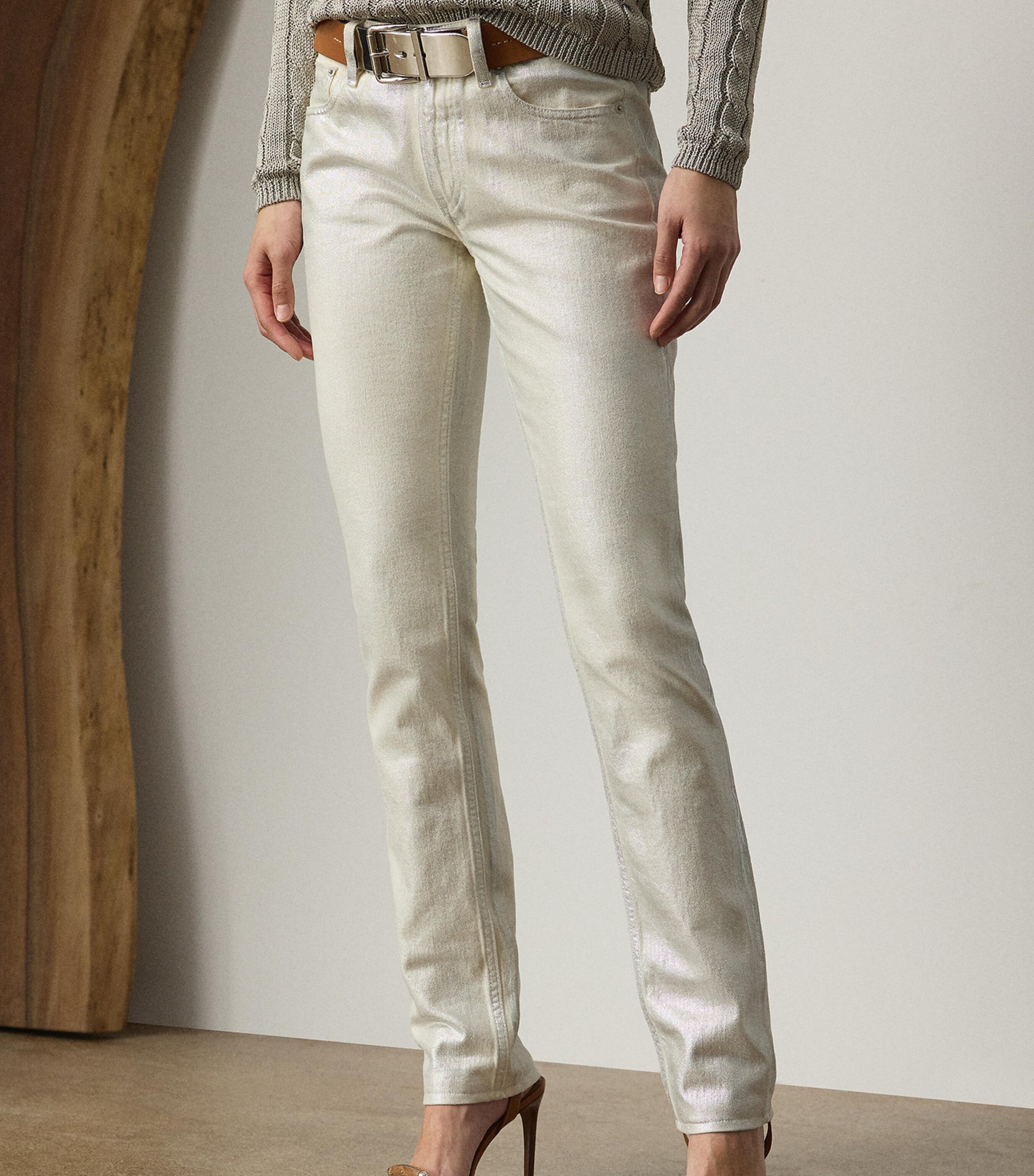 Barrett Mid-Rise Slim-Fit Jeans STERLING STEEL Image 2