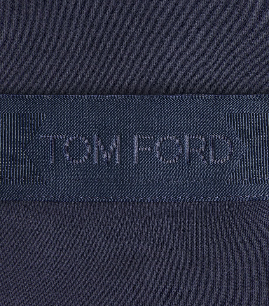 Stretch-Cotton Logo Briefs 408 MIDNIGHT BLUE Image 5