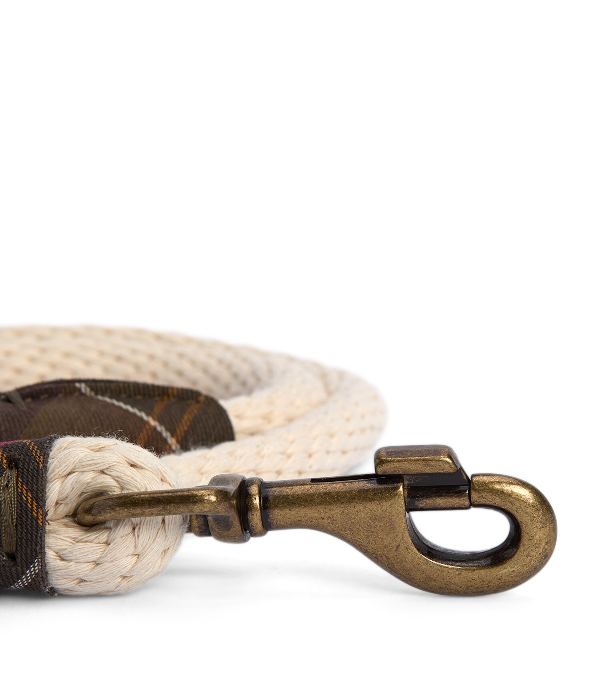 Barbour Cotton Rope Dog Lead Neutral Image 4