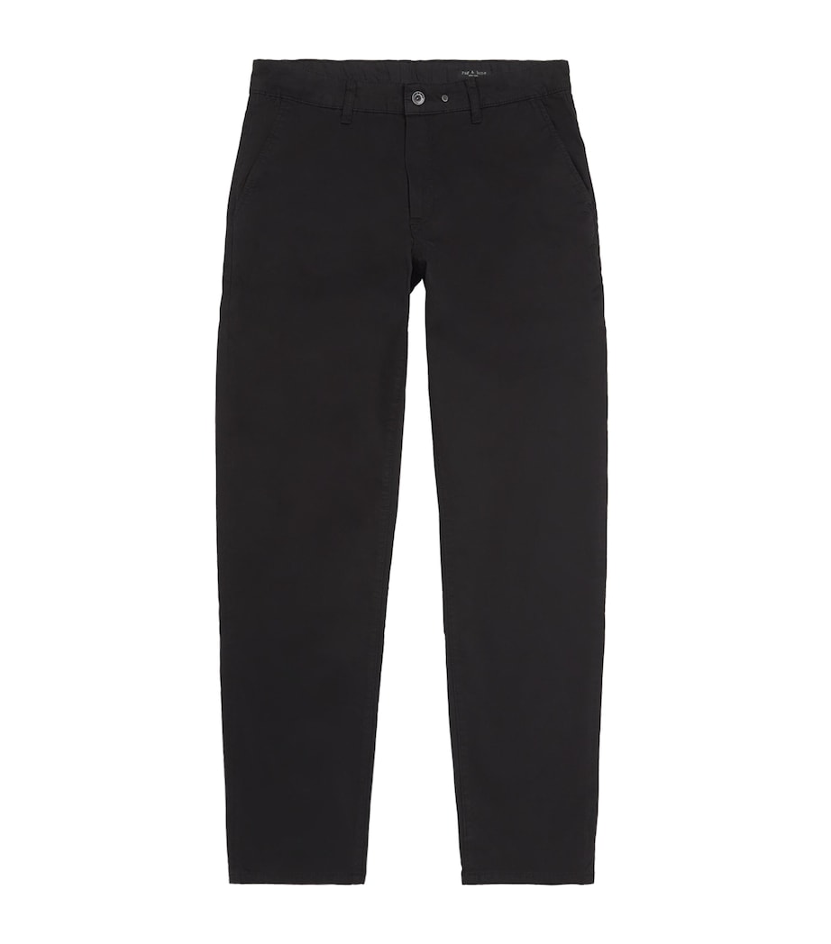 Stretch-Cotton Chinos BLACK Image 1