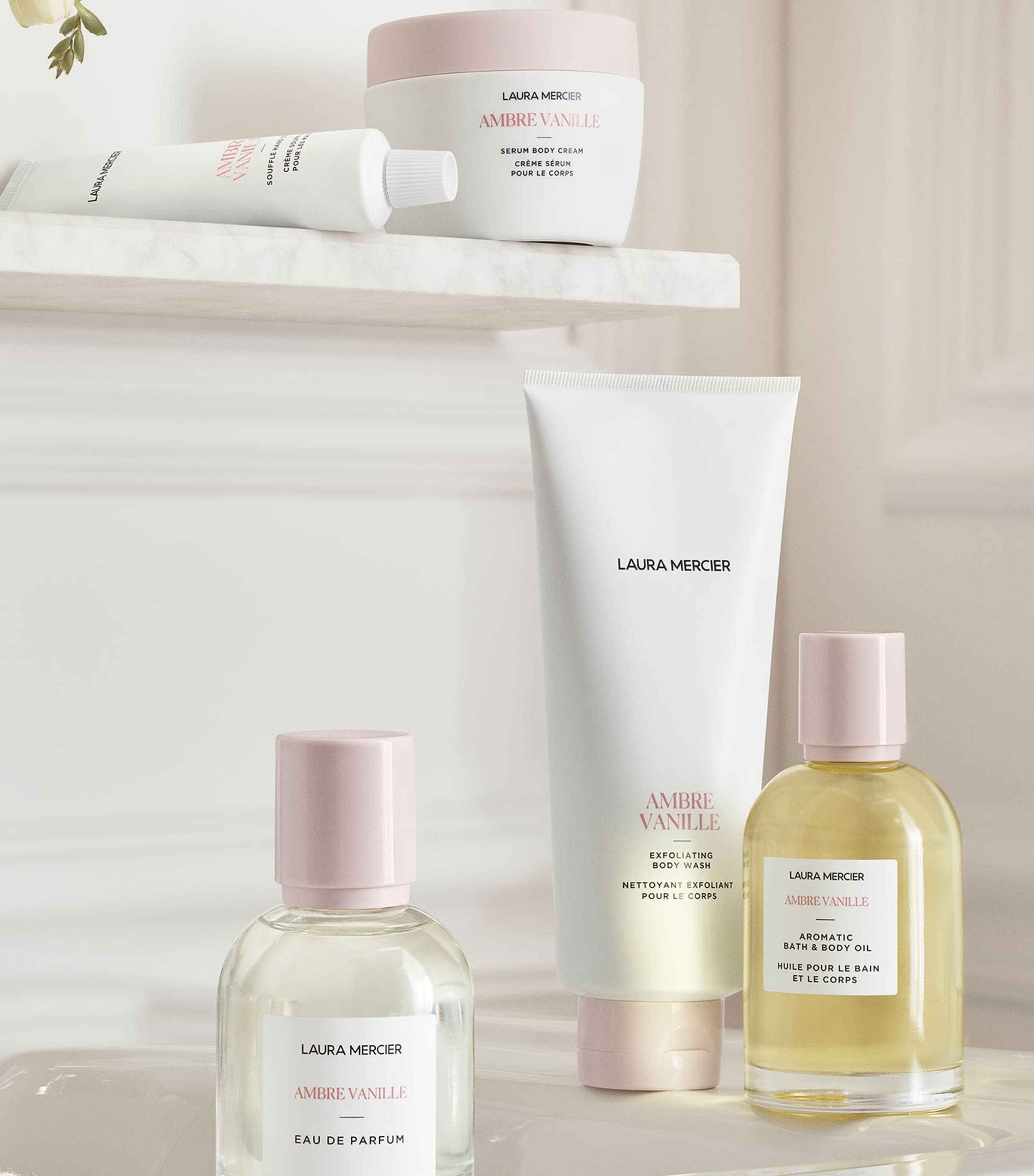 Laura Mercier Ambre Vanille Aromatic Bath & Body Oil (100ml 