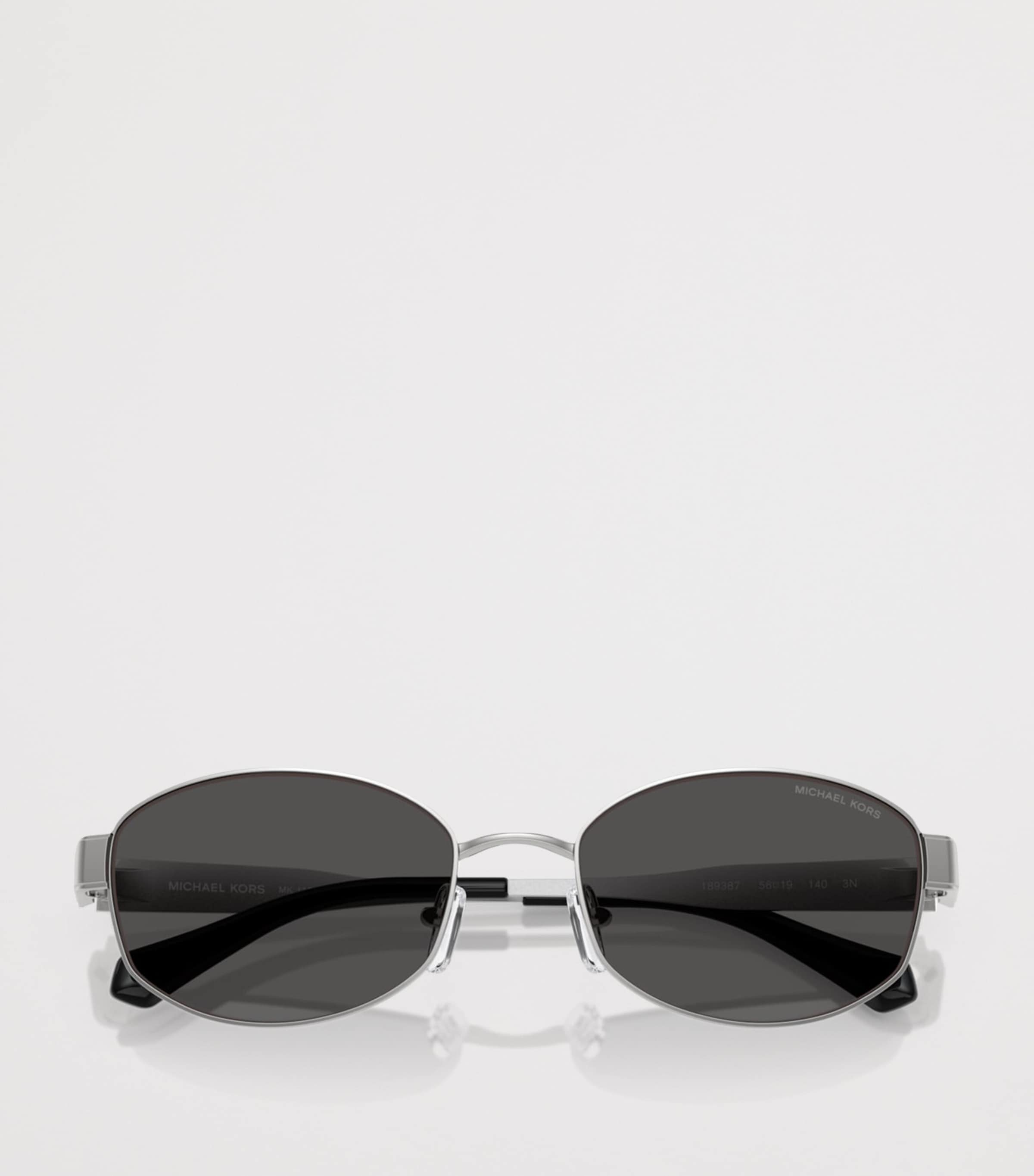 Michael Kors Monte Carlo Oval Sunglasses Silver Image 5