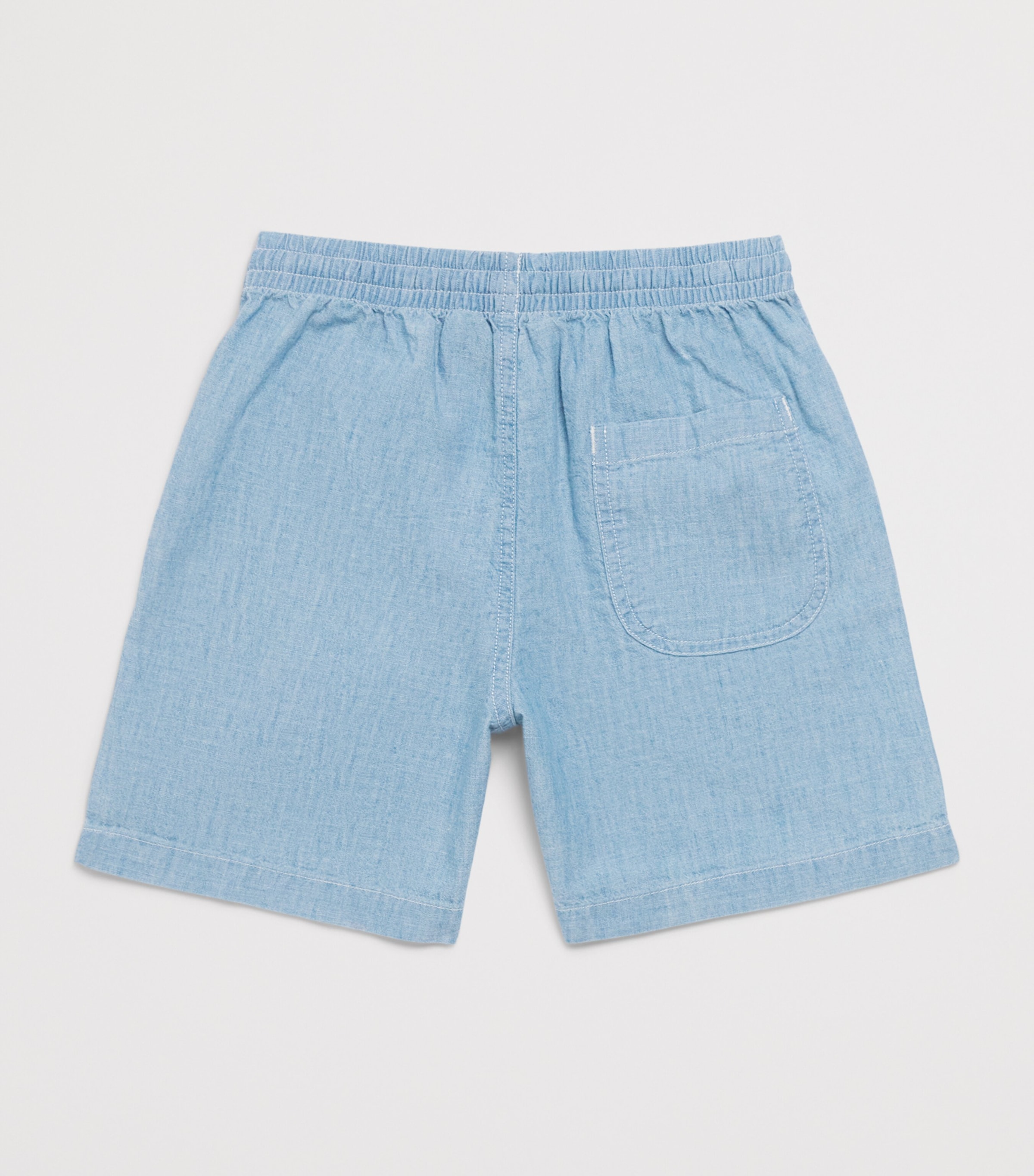Ralph Lauren Kids Denim Shorts (4-7 Years) Chambray Image 2