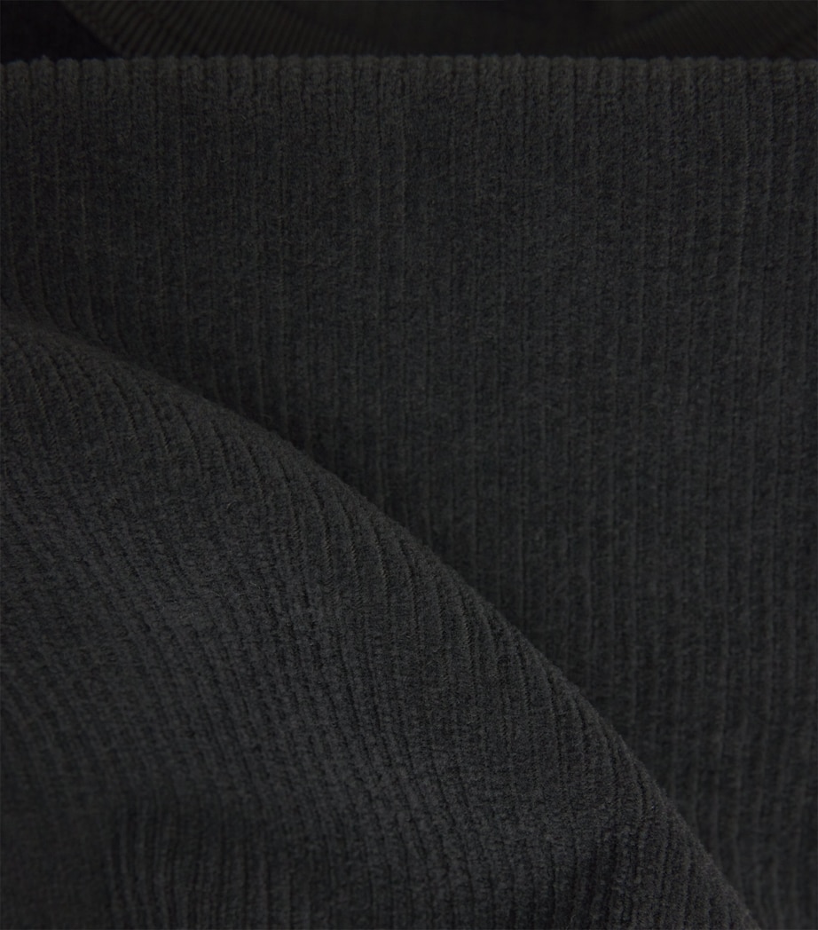 Stone Island Mens Cotton Rib-Knit Compass Sweatshirt Image 6