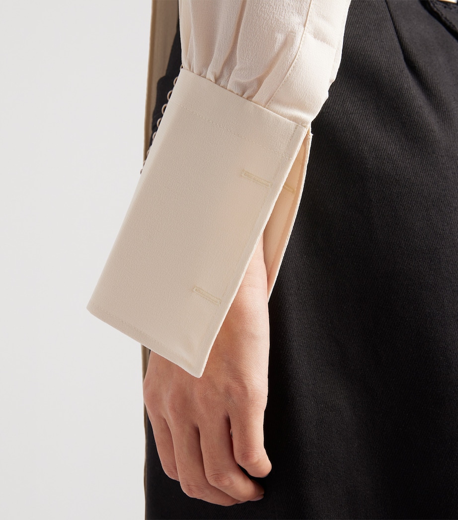 Silk Marocain Blouse F0304 Image 4