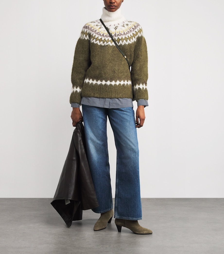 Alpaca-Blend Jacquard Beth Sweater ARMMT Image 2