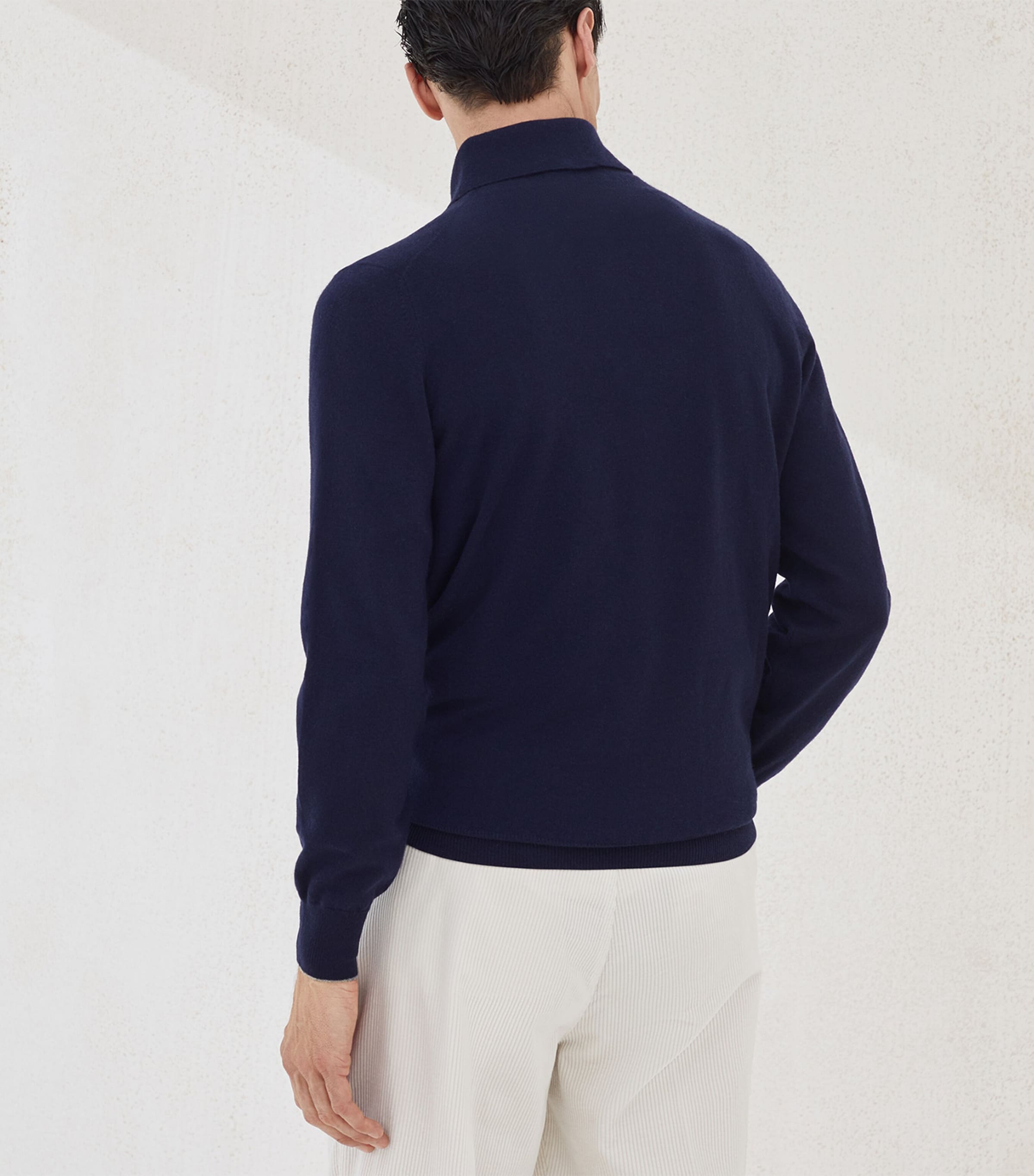 Cashmere Polo Shirt CW425 Image 3